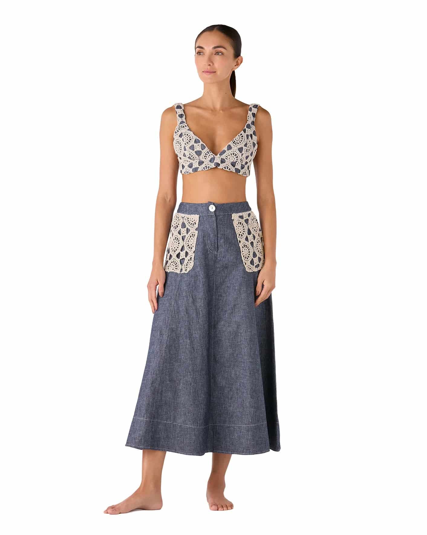 Top Belen Denim - miniatura 2