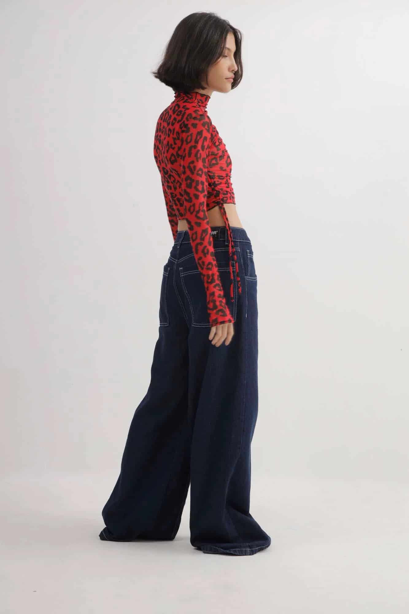JANE LEOPARD MESH - miniatura 15