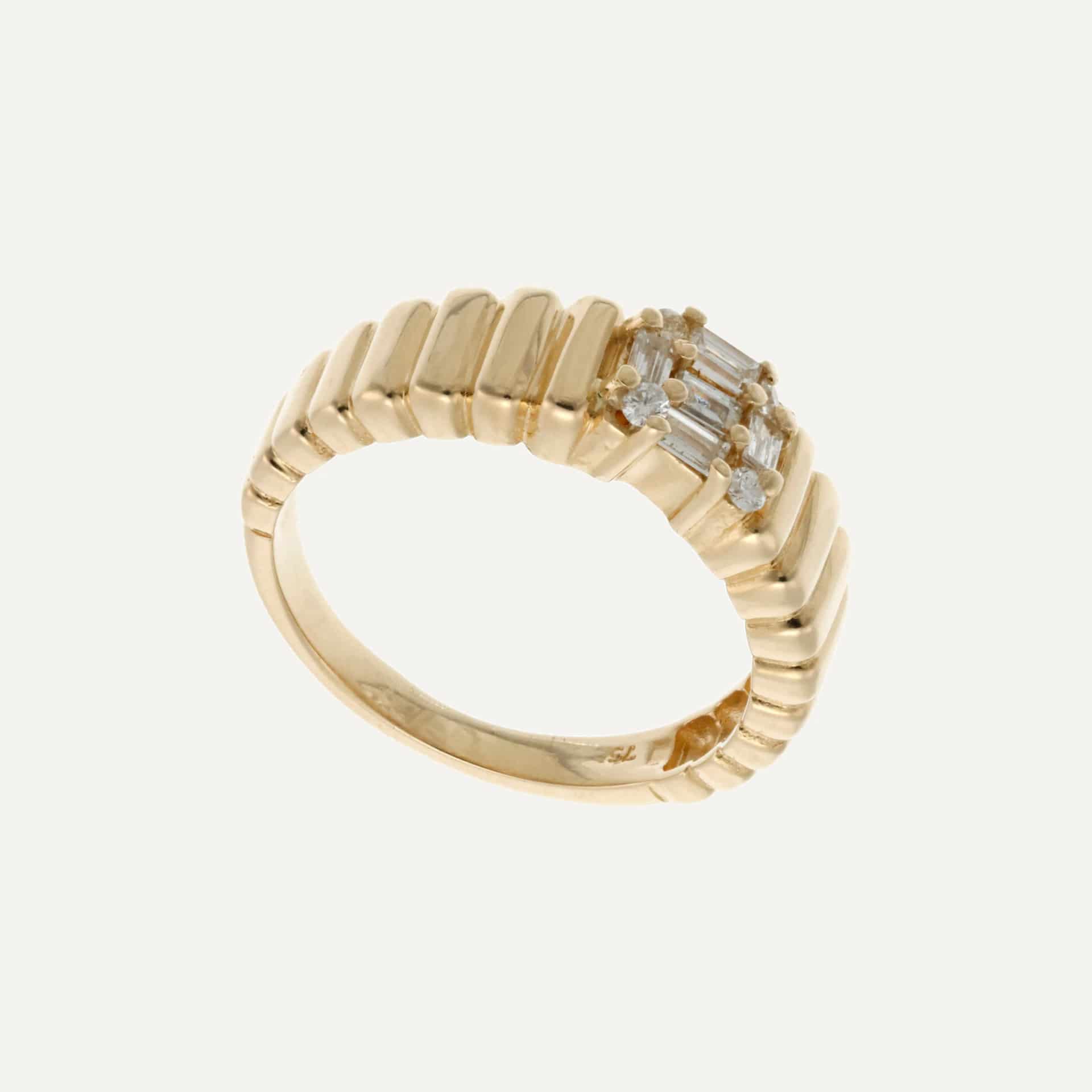 Anillo Stick baguettes - miniatura 1