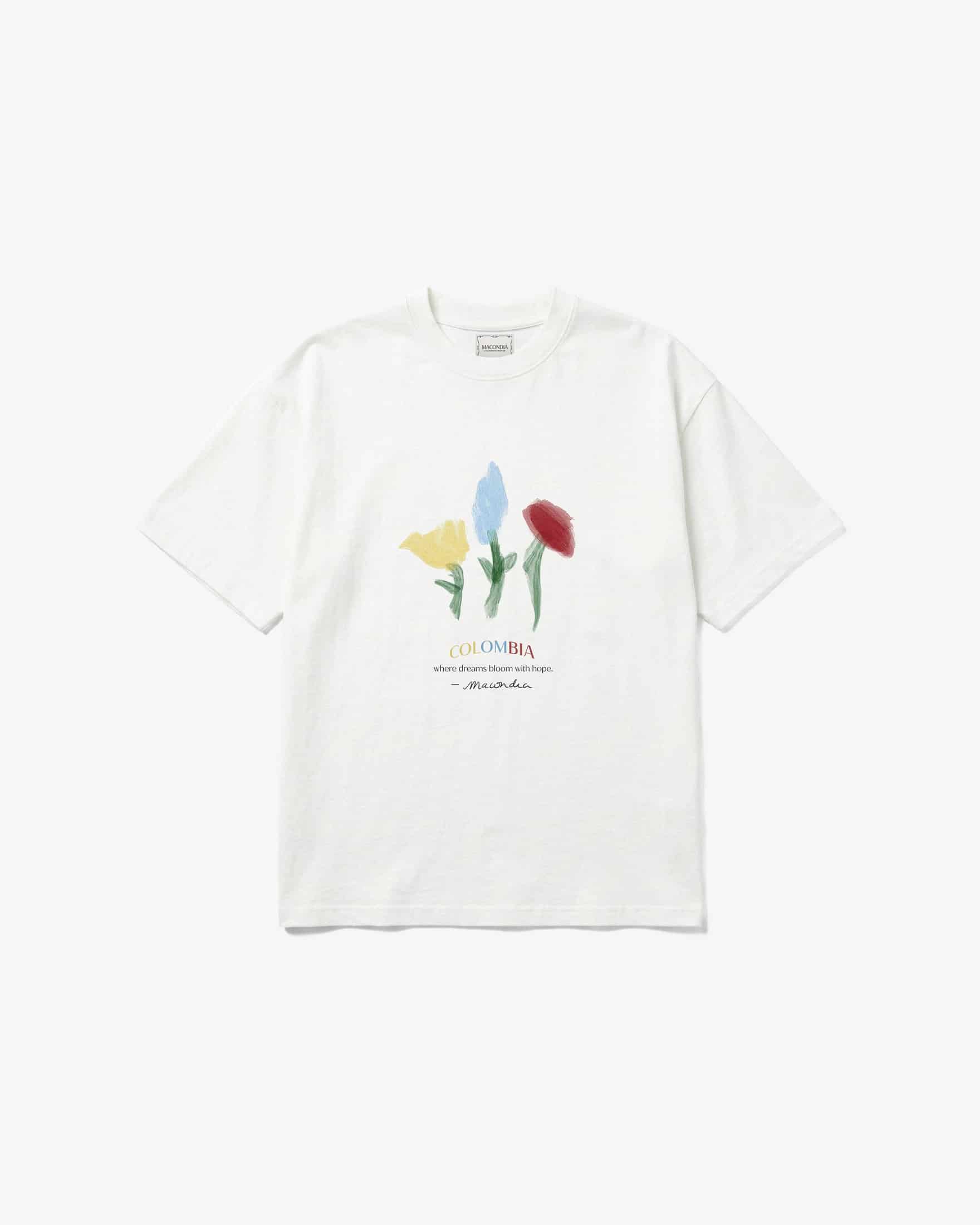 T-Shirt "No Rain of Flowers" Edición Colombia - miniatura 1
