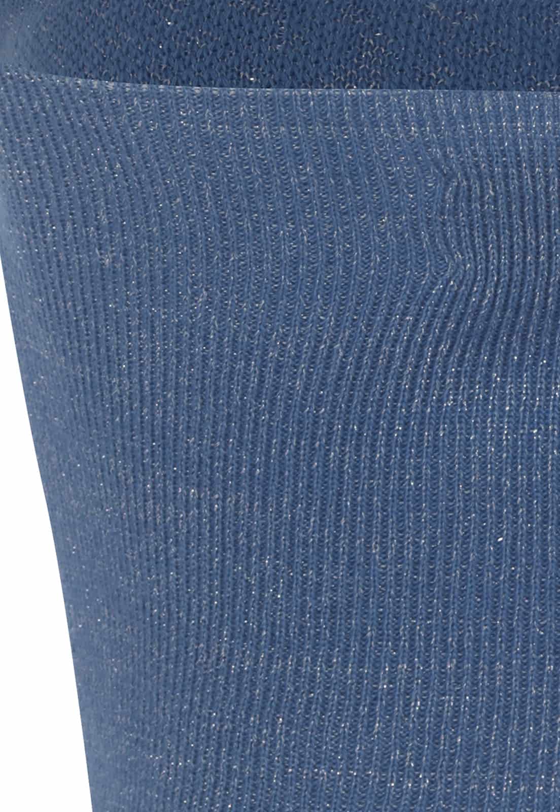 CROP TOP KNIT SOLE BLUE - miniatura 4