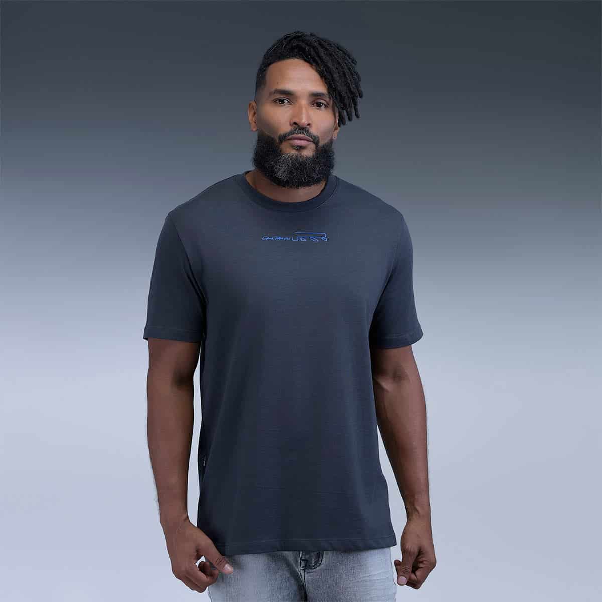 Camiseta Regular Gris - miniatura 1