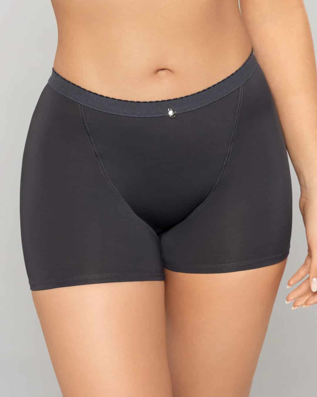 Boxer Femenino Tiro Alto Control Suave en Microfibra con Efecto Levanta Cola Ref. 8059 - miniatura 6