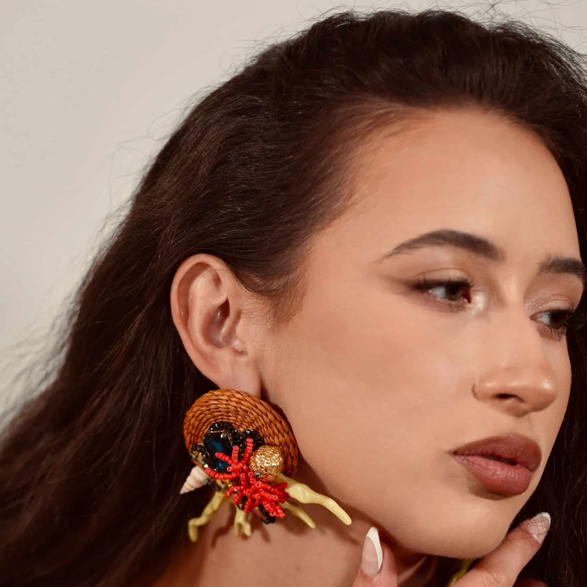 Coral Reef Treasure Earrings - miniatura 1