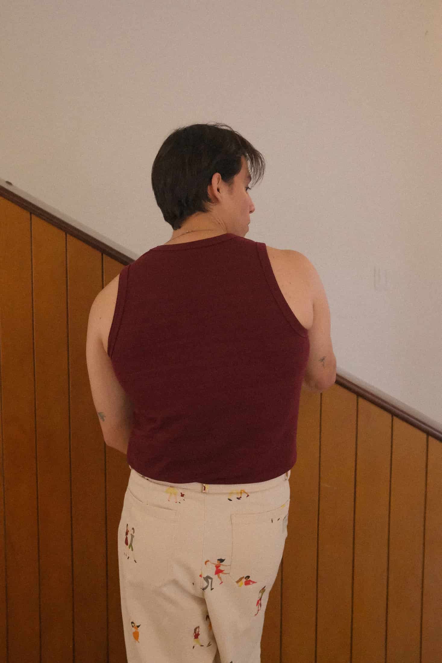 Tank Top Nostalgia Vino - miniatura 3