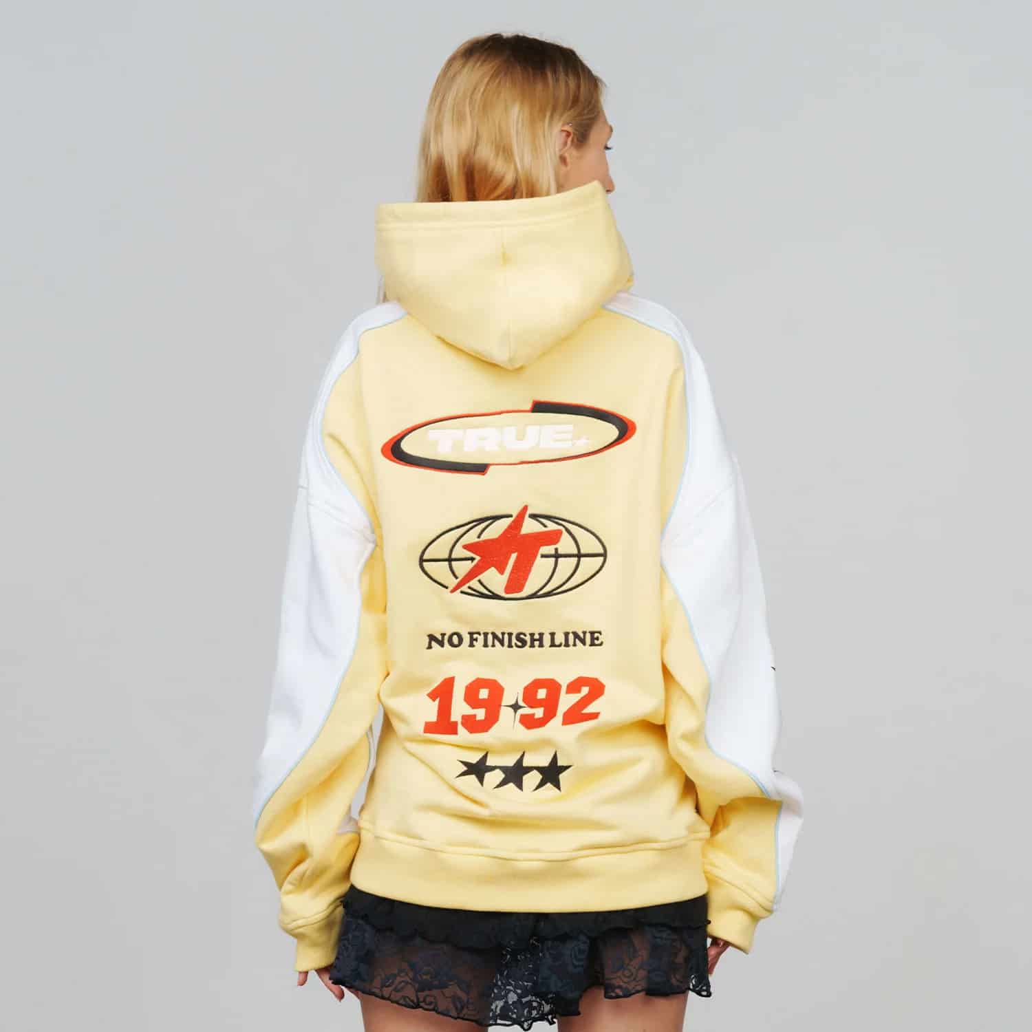 Fast Track Hoodie - Butter Yellow - miniatura 3