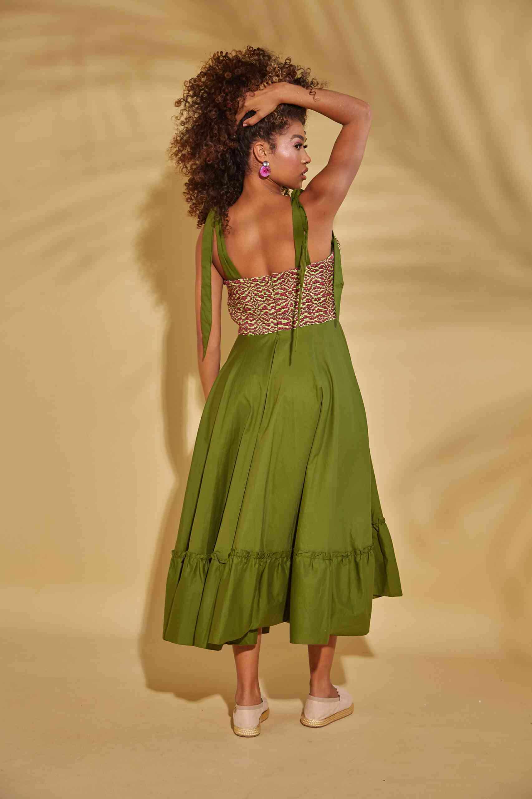 Maxivestido Agapanto - miniatura 3