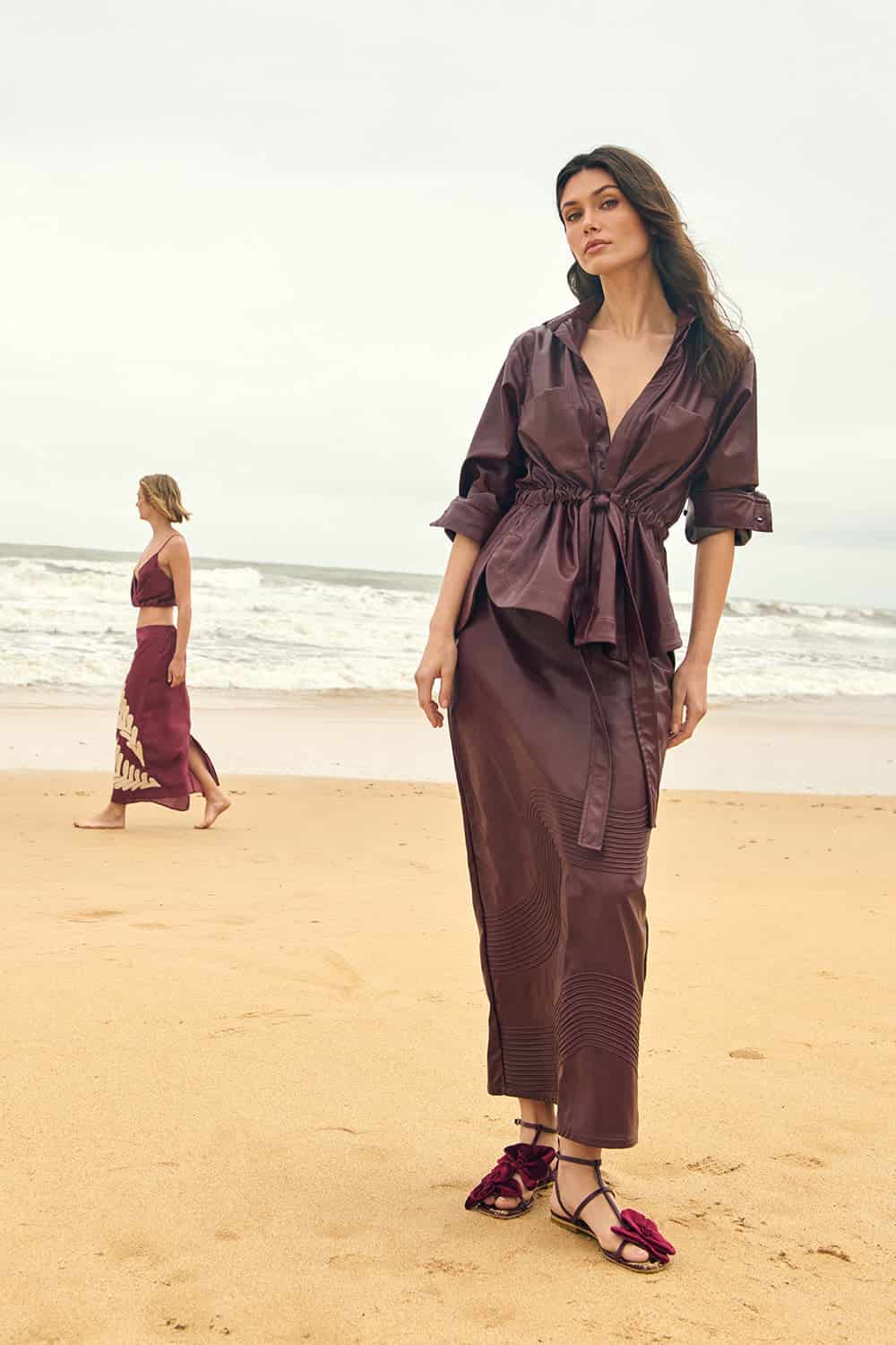 Falda castelo burgundy - miniatura 5