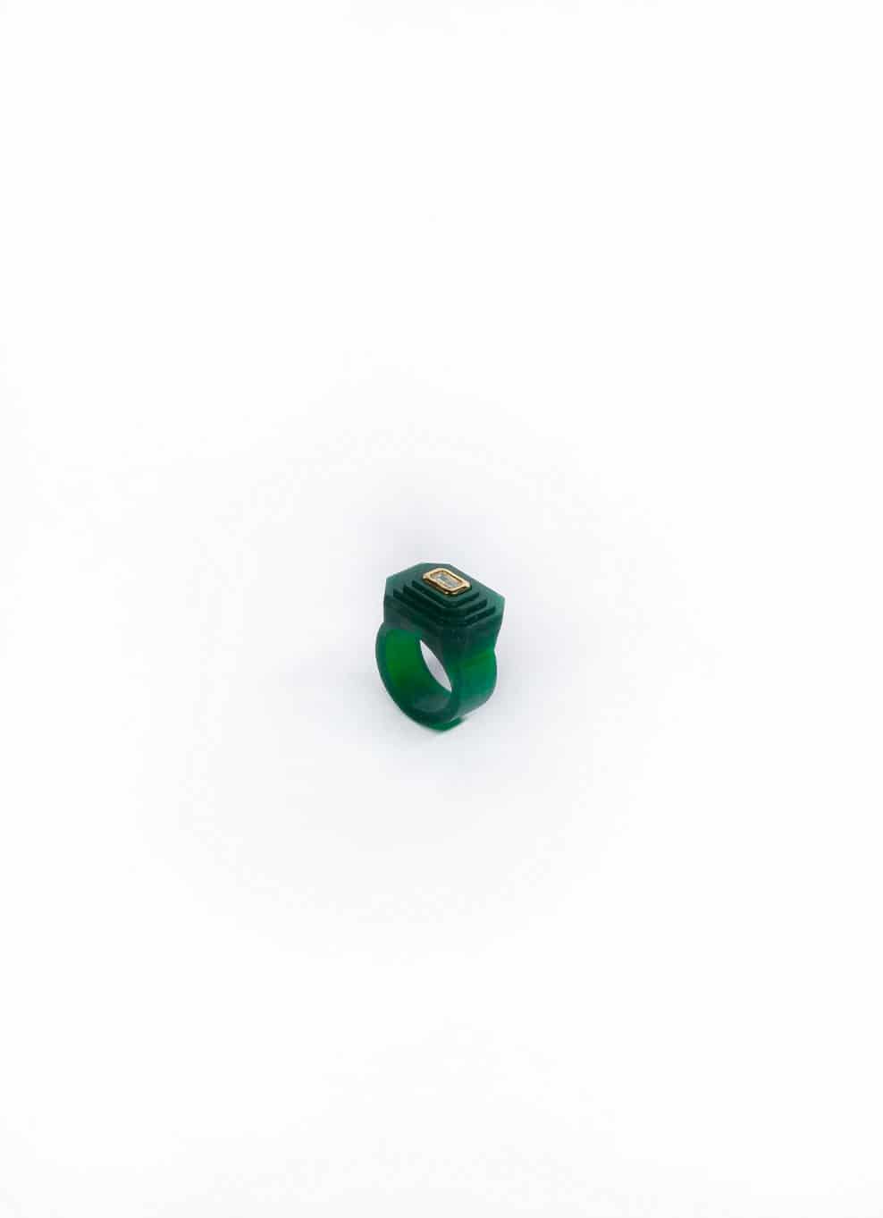 OTTAGONO - GREEN RING - miniatura 4