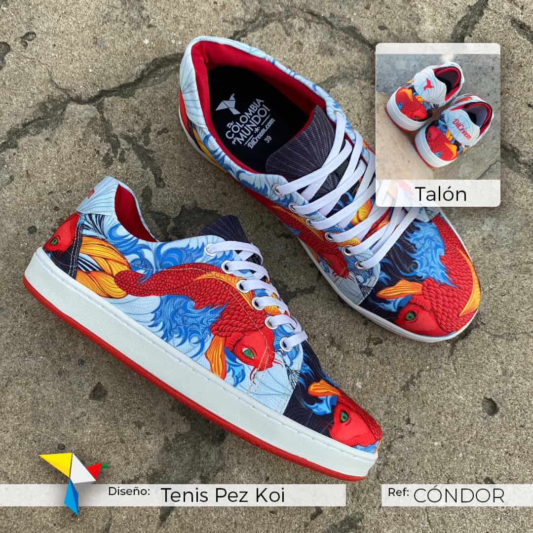 Pez Koi – Tenis CÓNDOR - miniatura 2