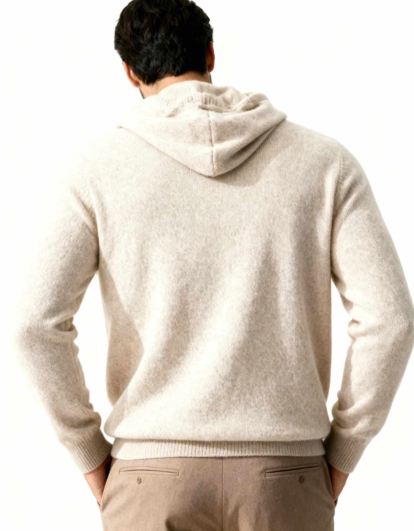 100% Cashmere Hoodie - miniatura 7
