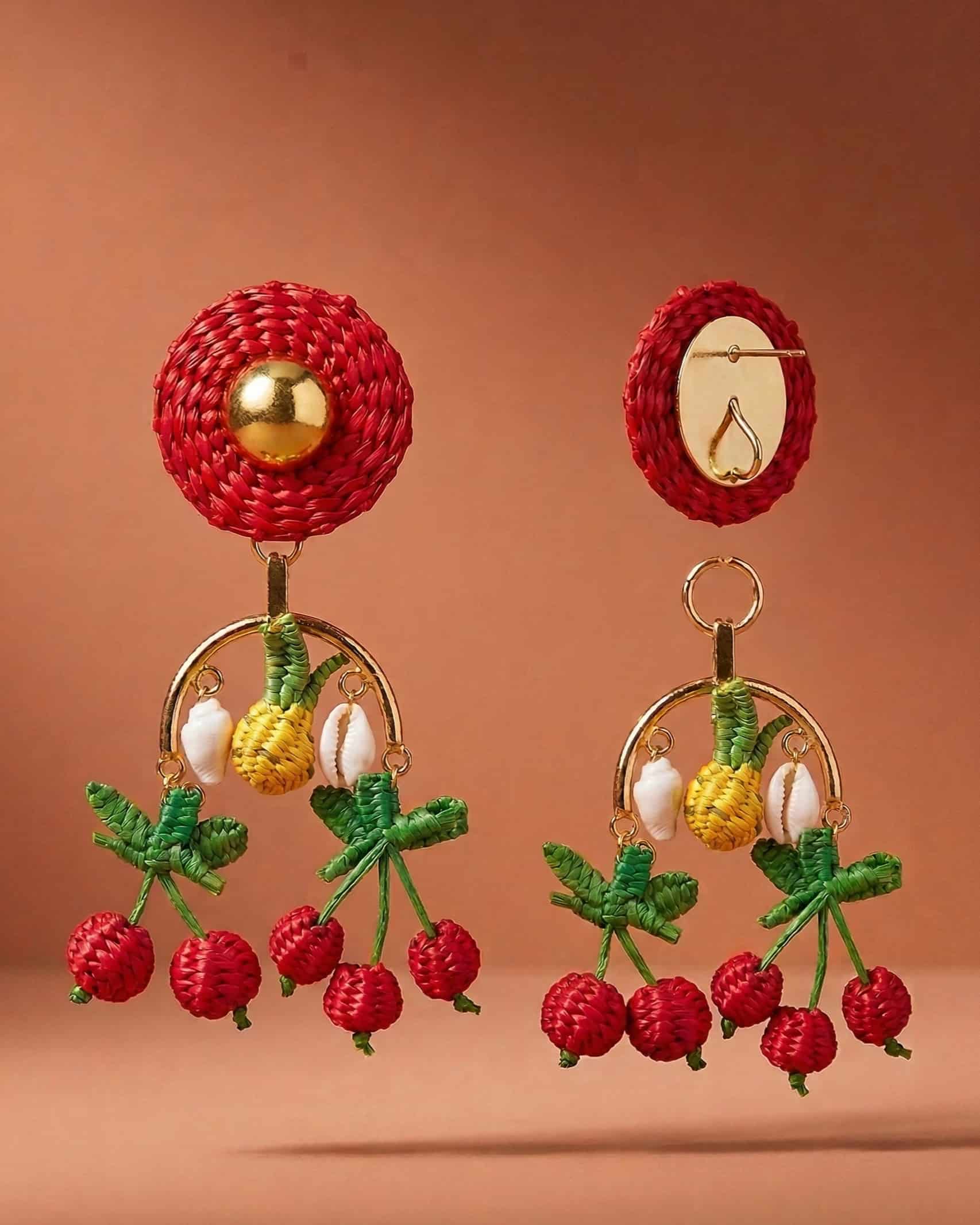 Paprika Maxi Earrings - miniatura 2