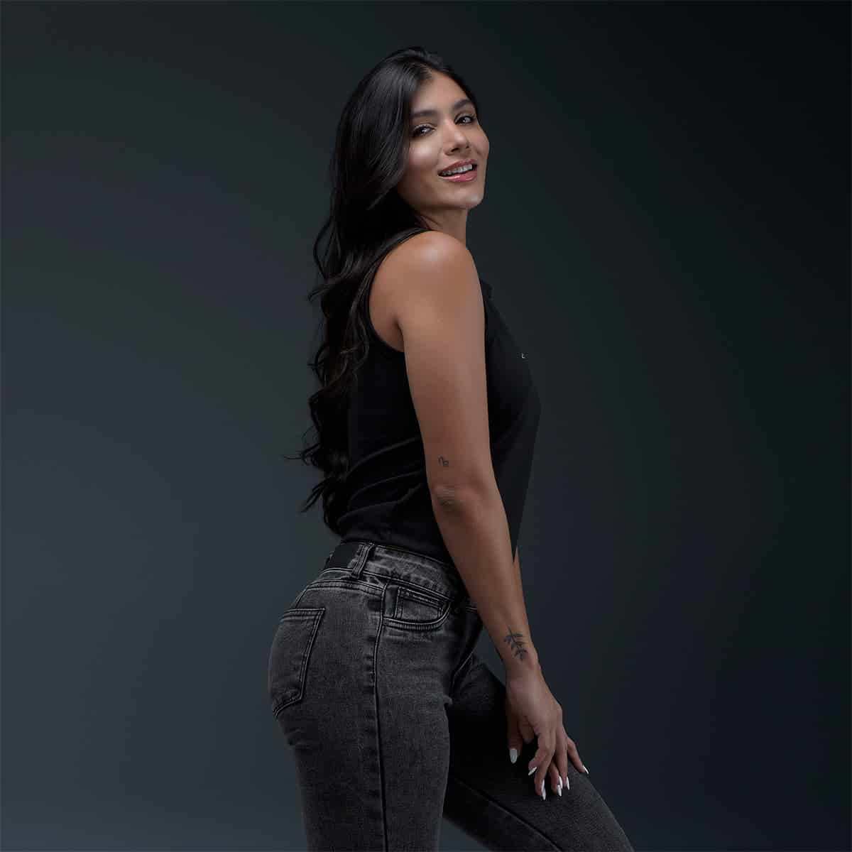 Blusa Negra Mujer - miniatura 4
