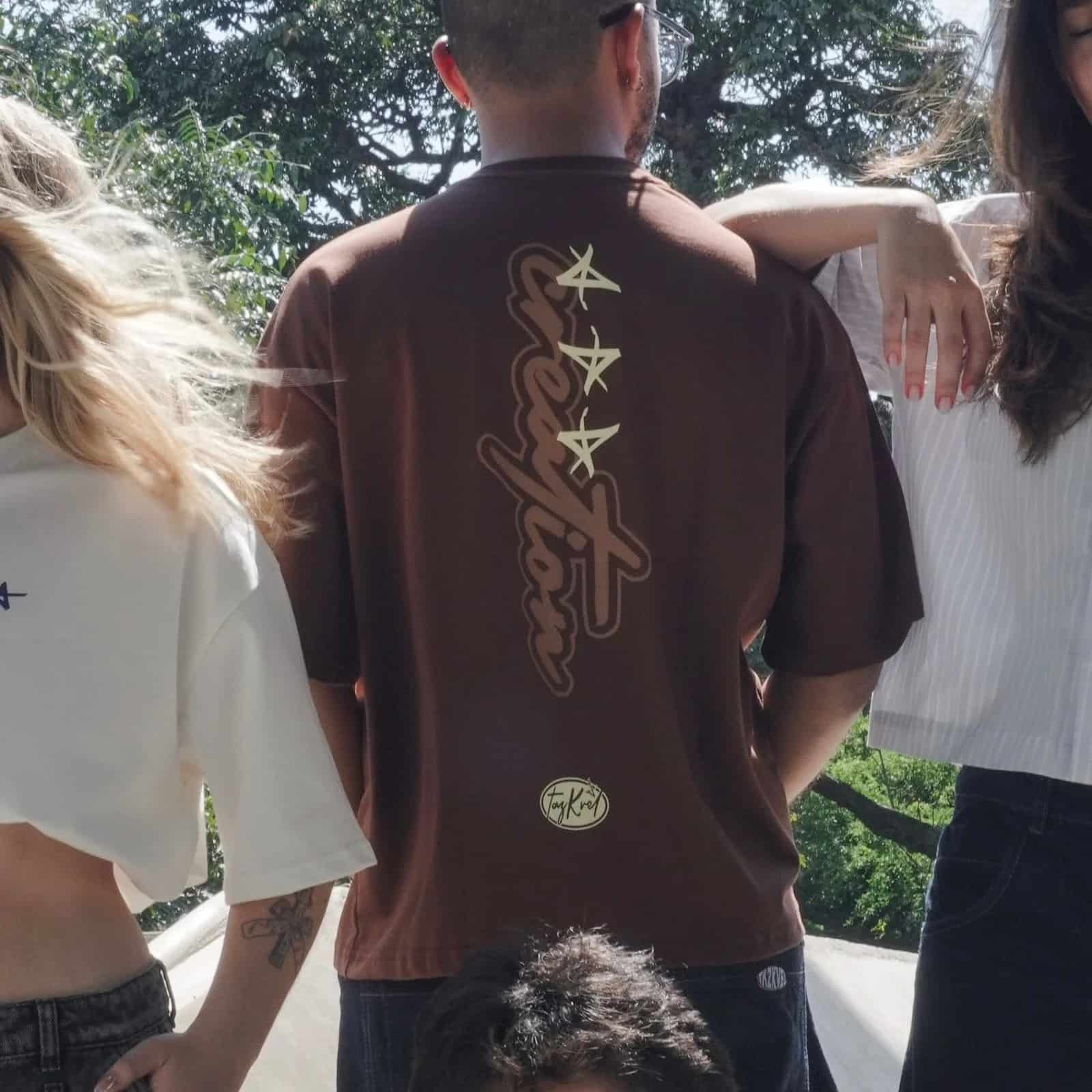 T-Shirt Boxy Brown Creation - miniatura 8