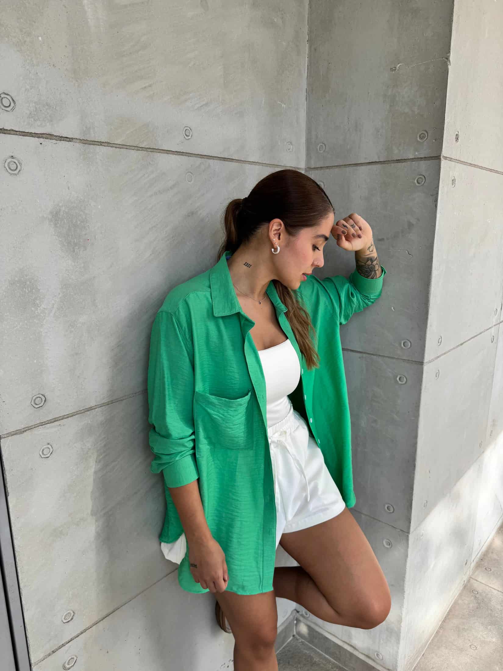 Camisera Playita Verde Jade - miniatura 3
