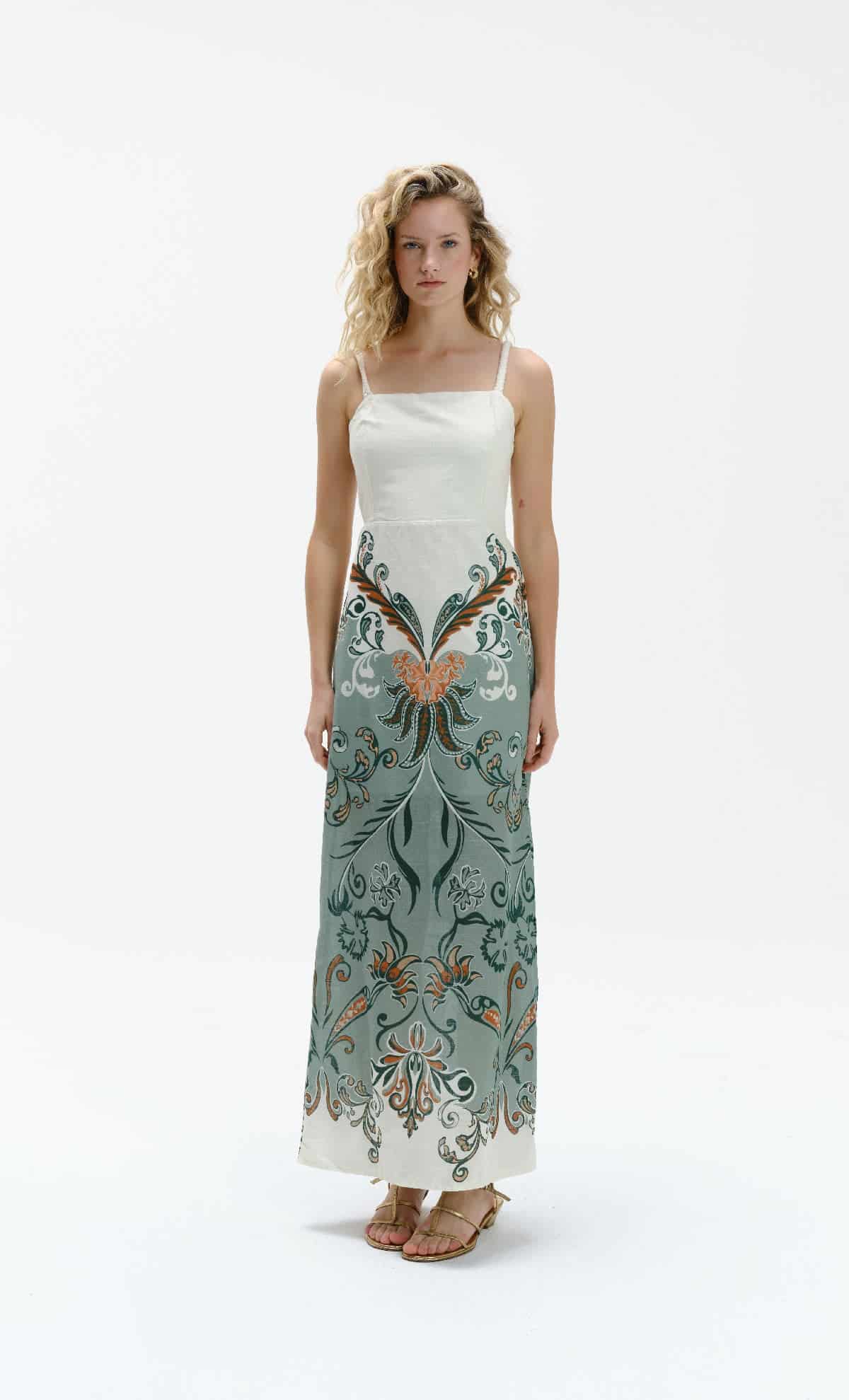 Vestido largo Nejarine - miniatura 1