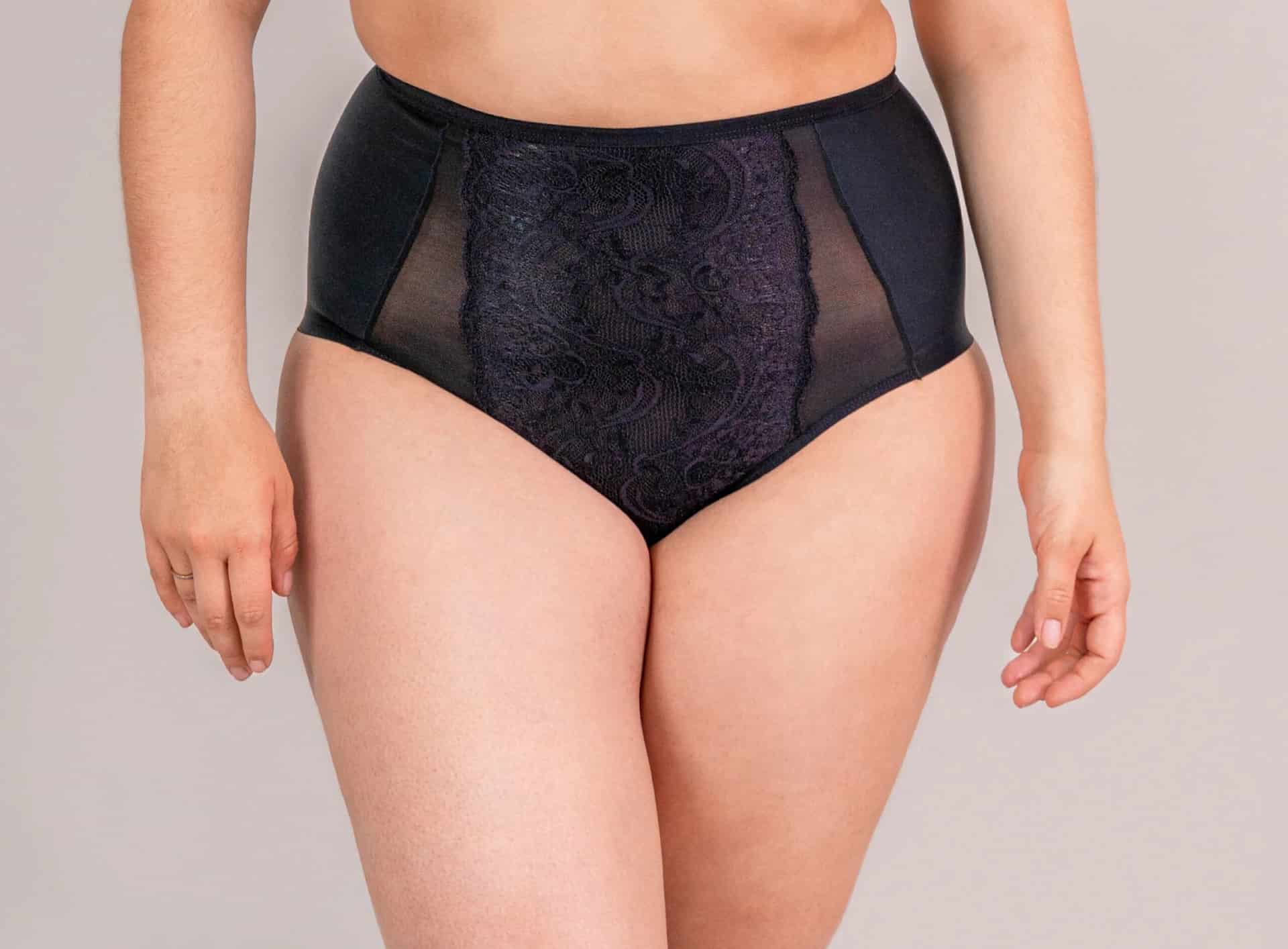 Panty Clásico de Control Medio en Abdomen con Encaje - miniatura 6