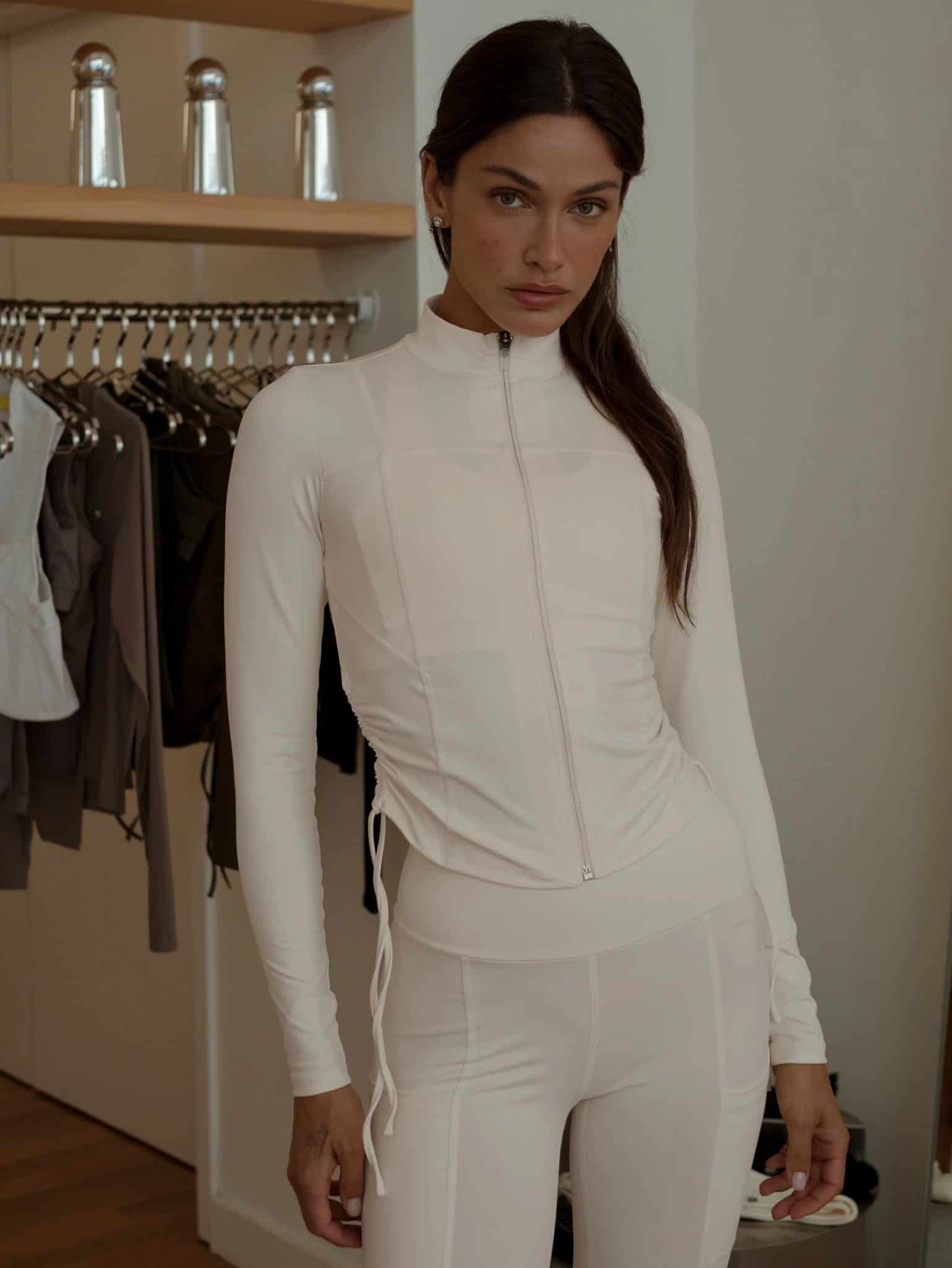 BBL SCULPT JACKET - IVORY - miniatura 9