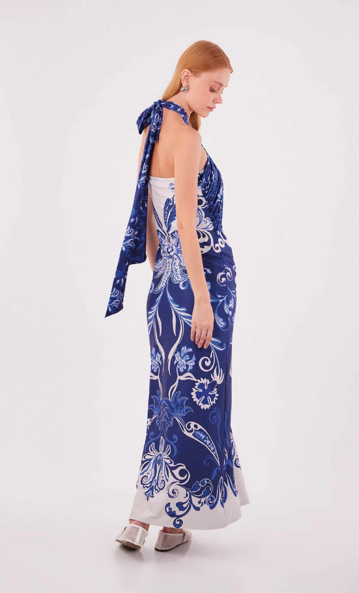 Vestido largo Ramtin Tiles - miniatura 5