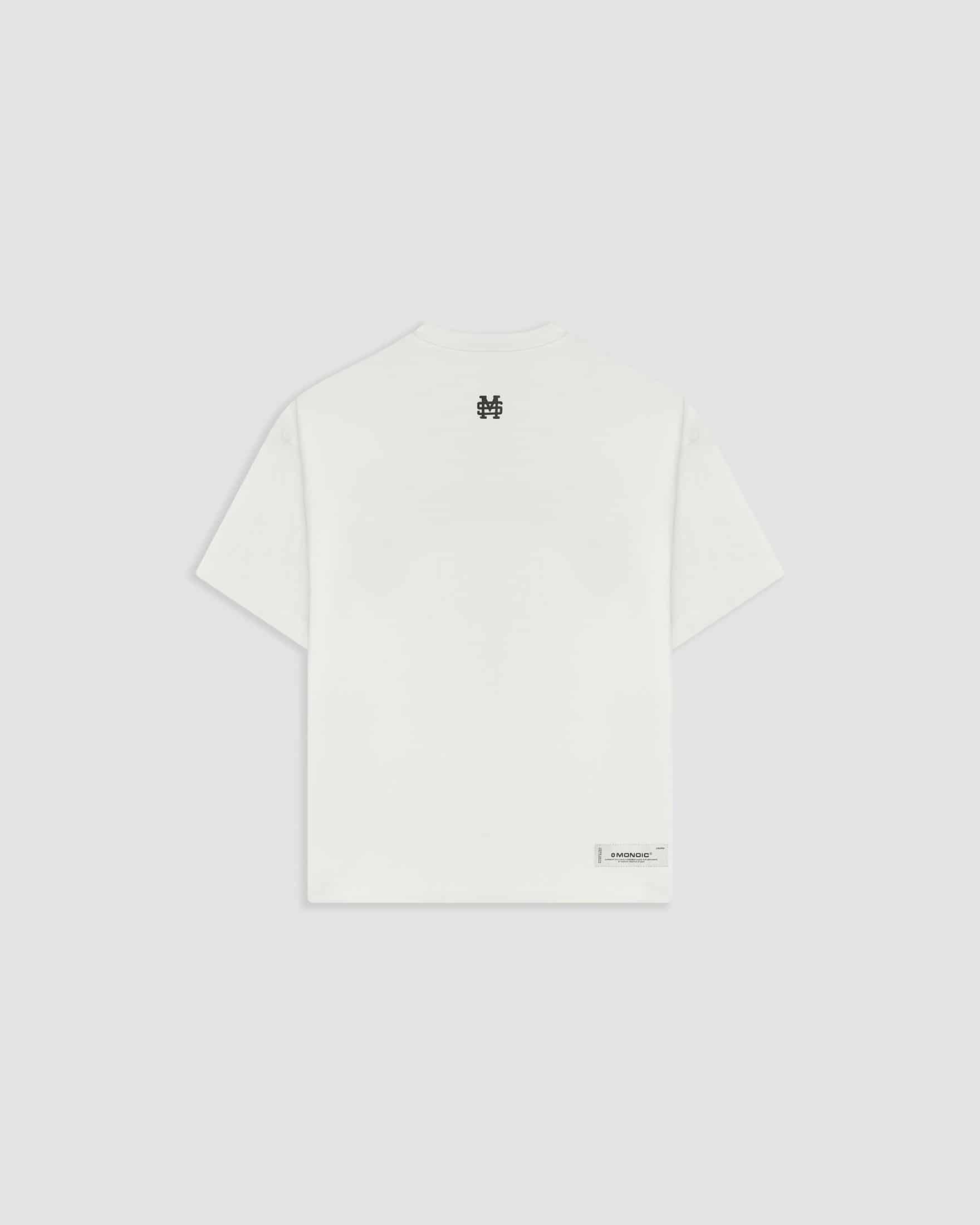 Camiseta Boxy Fit Básica V2 - Off White - miniatura 6