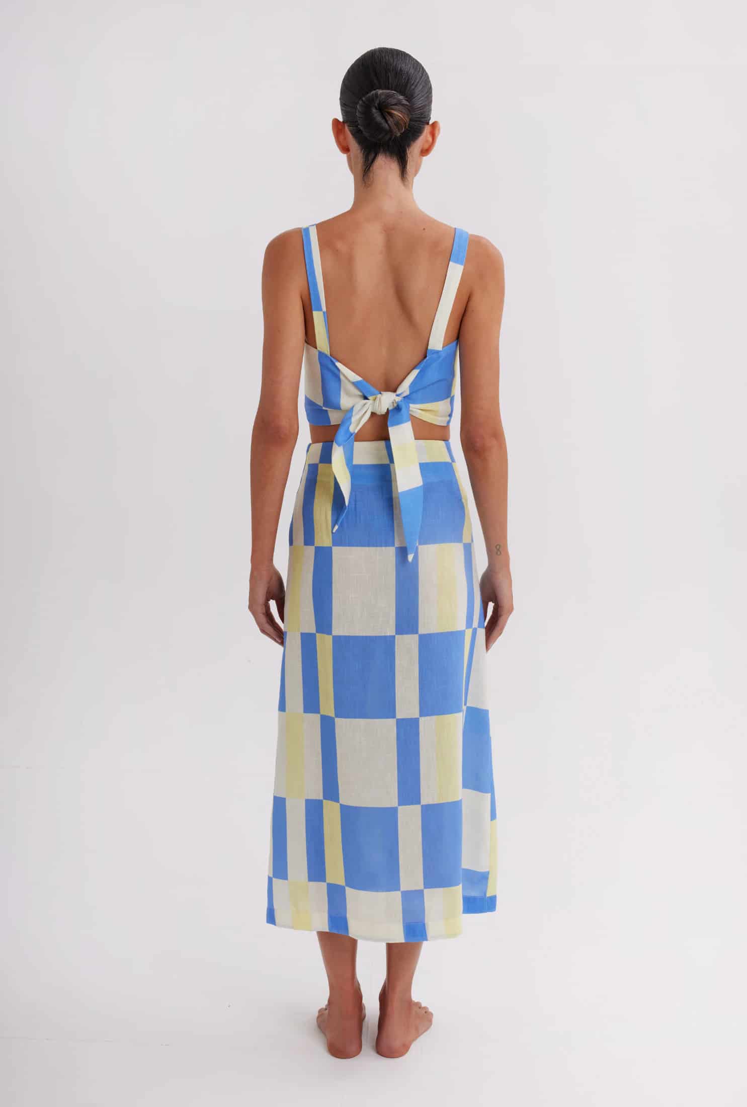 Crop Top Geena Falda Samira Coastal - miniatura 2