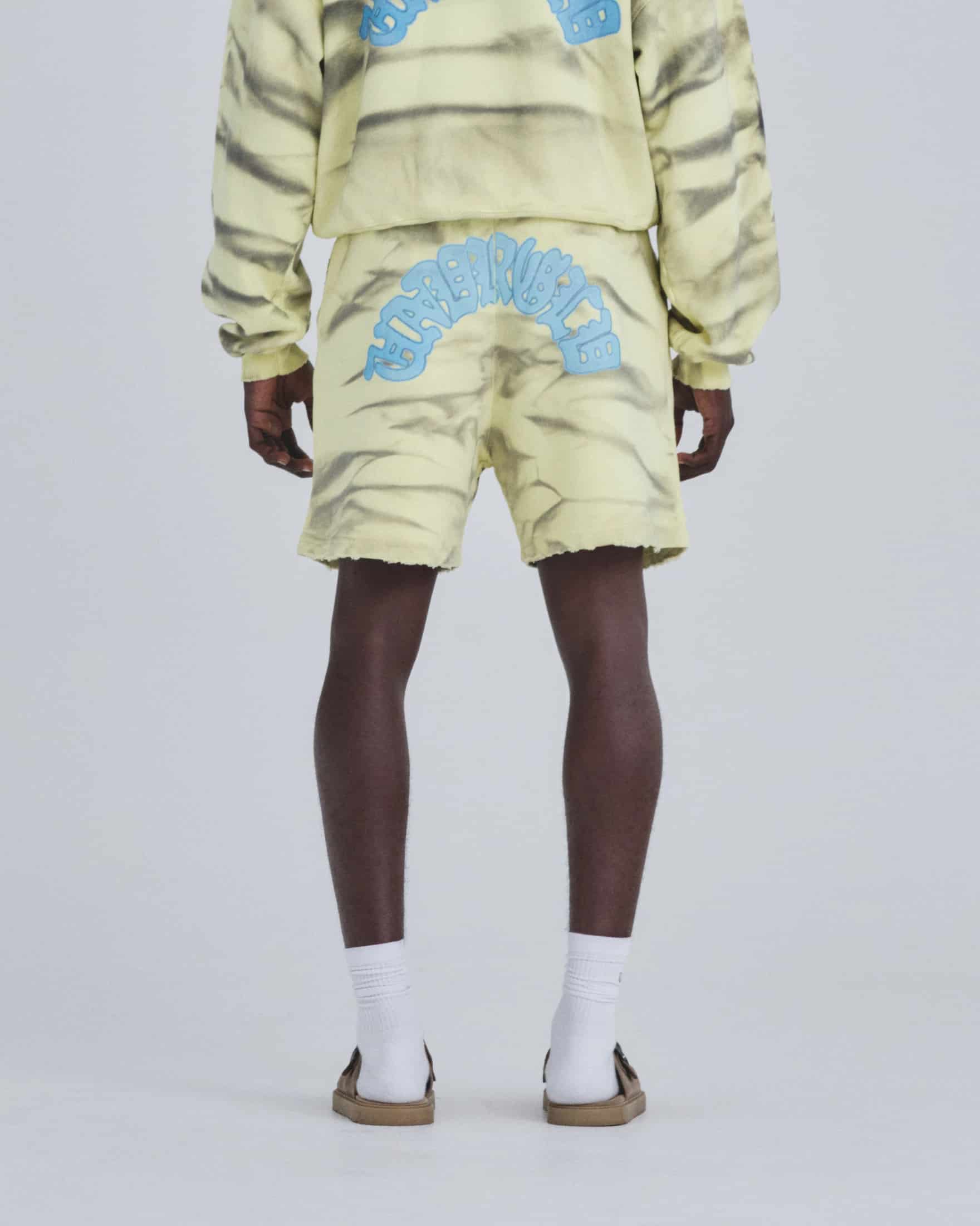 Holy State UNDRGLD Destroyed Short Aged Yellow - miniatura 7