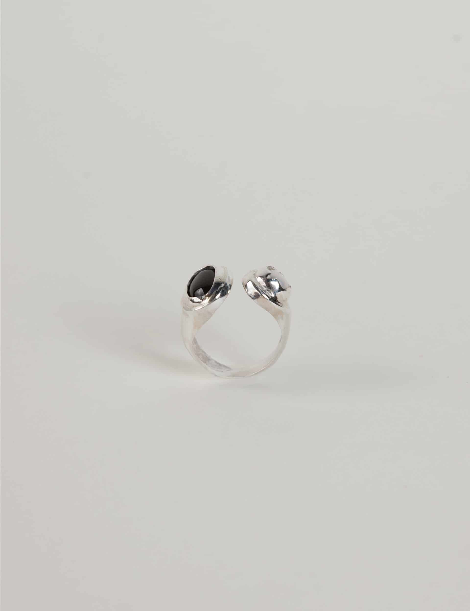 Anillo Lado Revés Ónix - miniatura 3