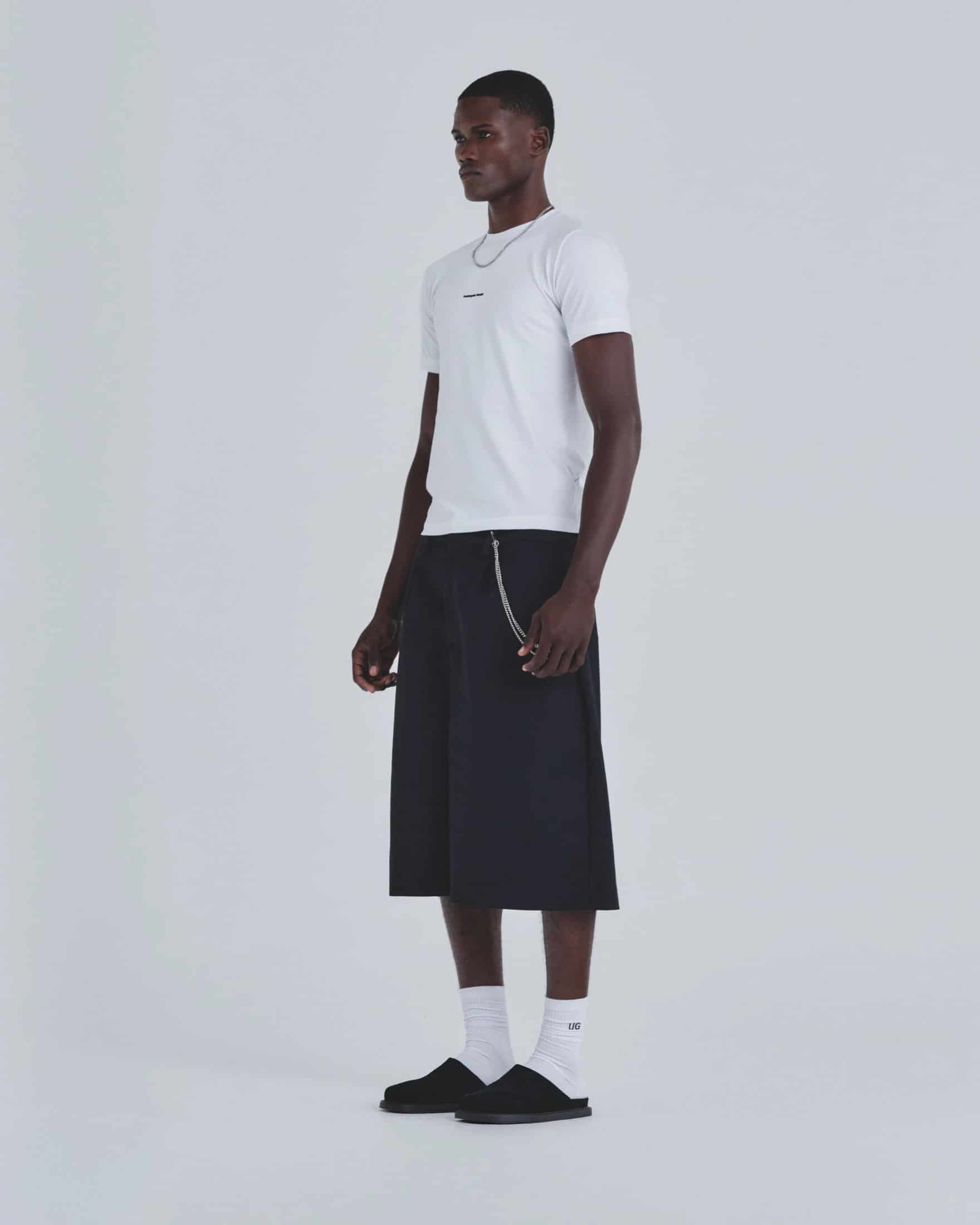 Basics Tailored Jorts Black - miniatura 5