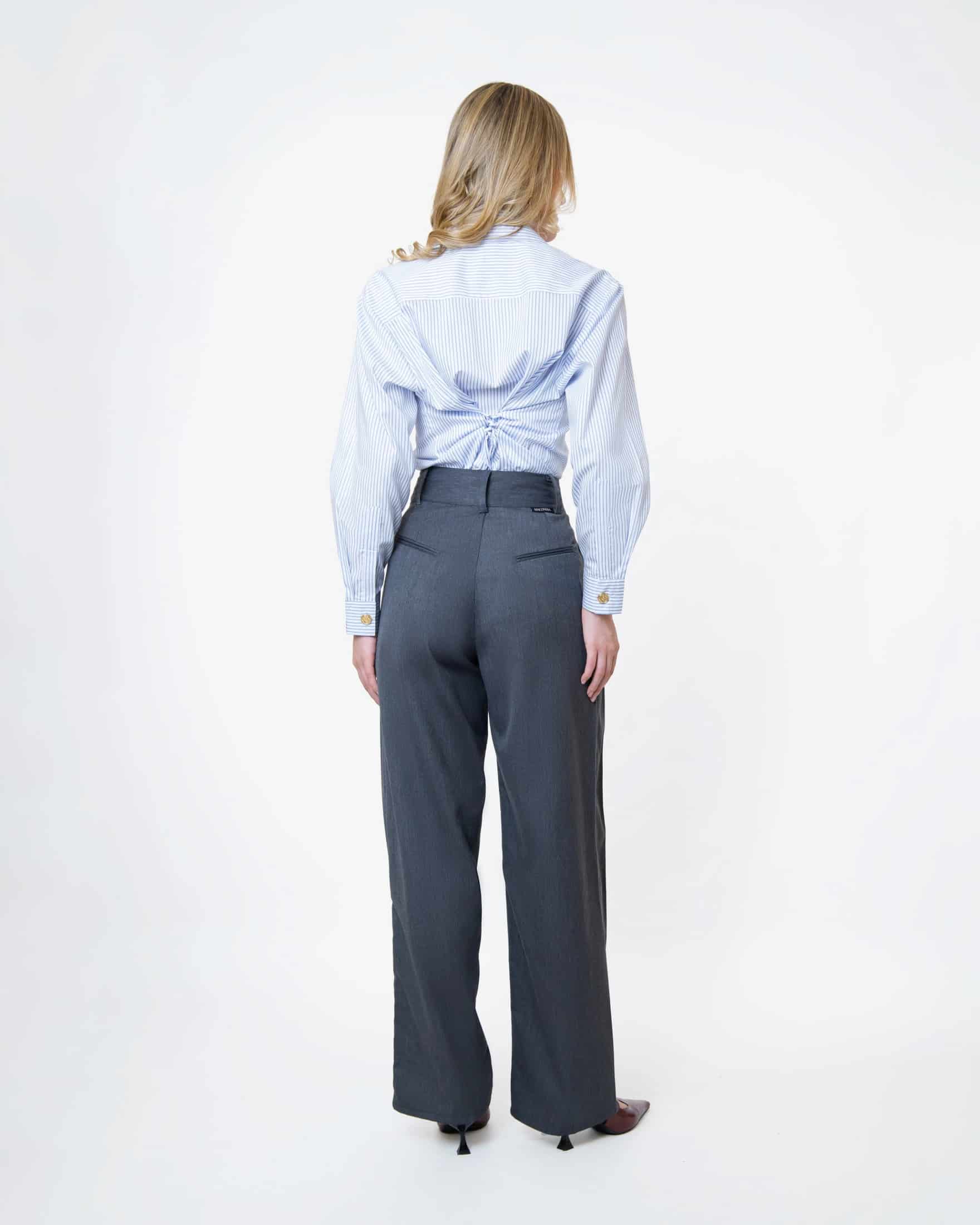 Gray Office Pants - miniatura 4