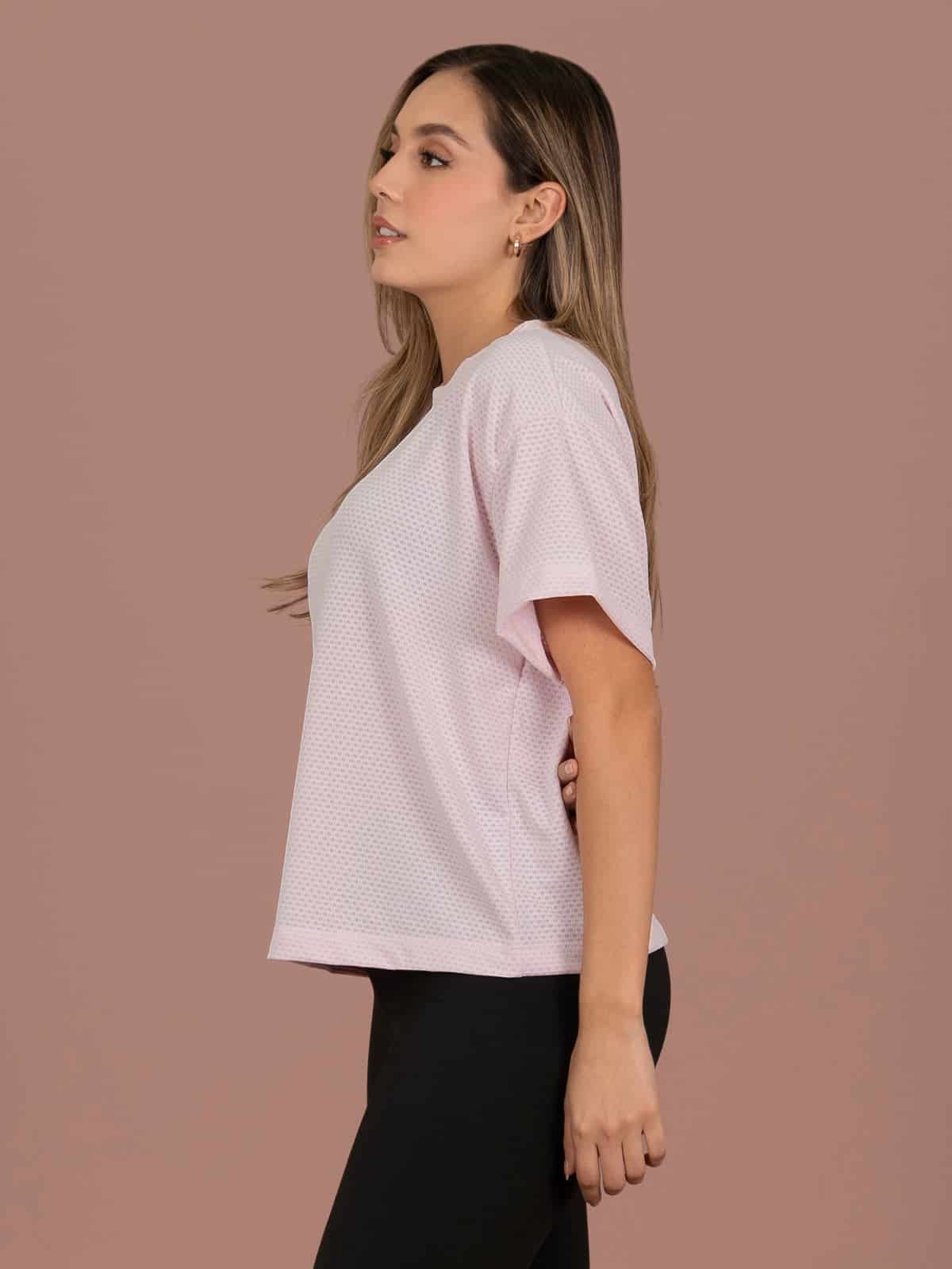 camiseta tulum panal pink - miniatura 3