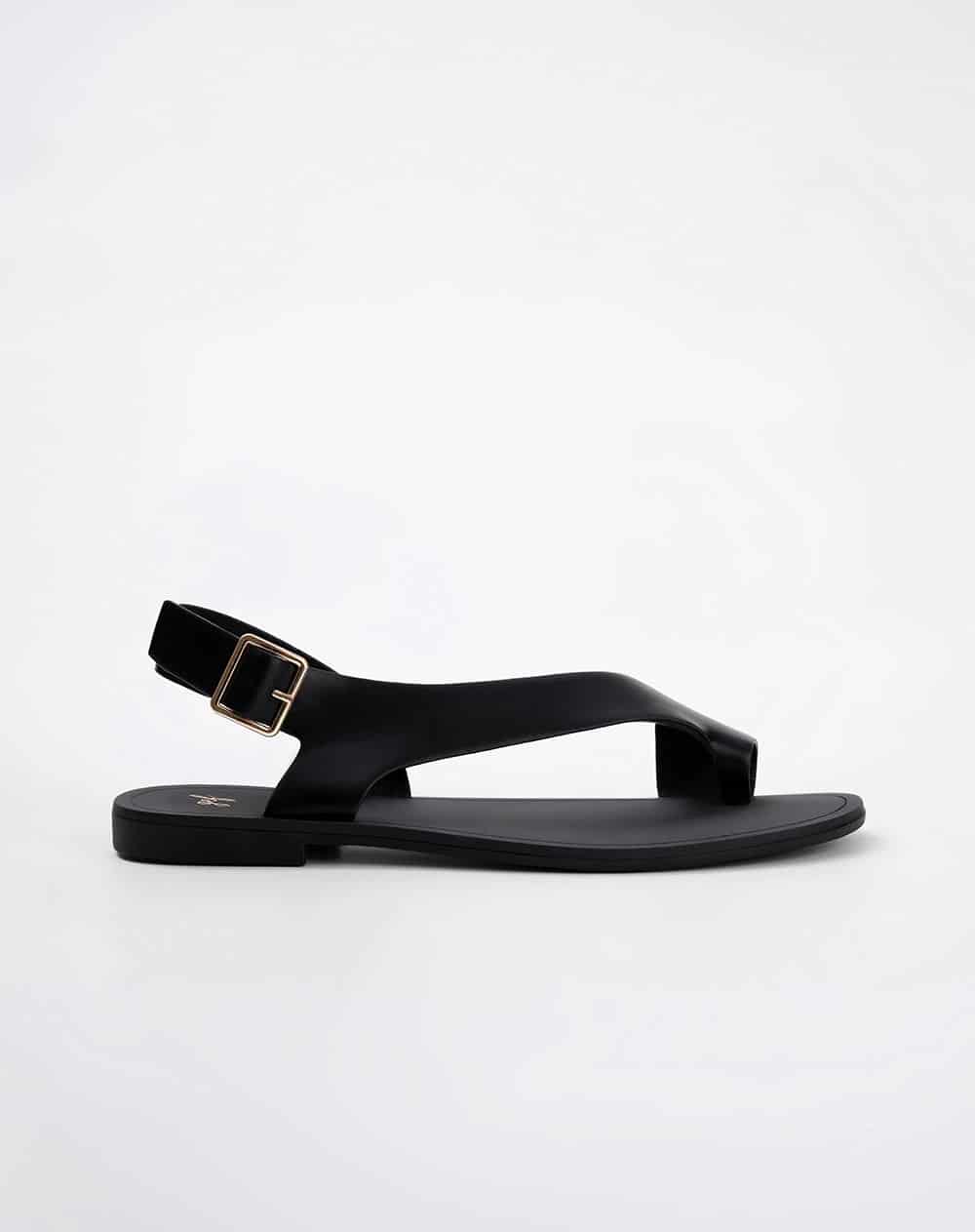 Sandalias negro mujer - miniatura 2