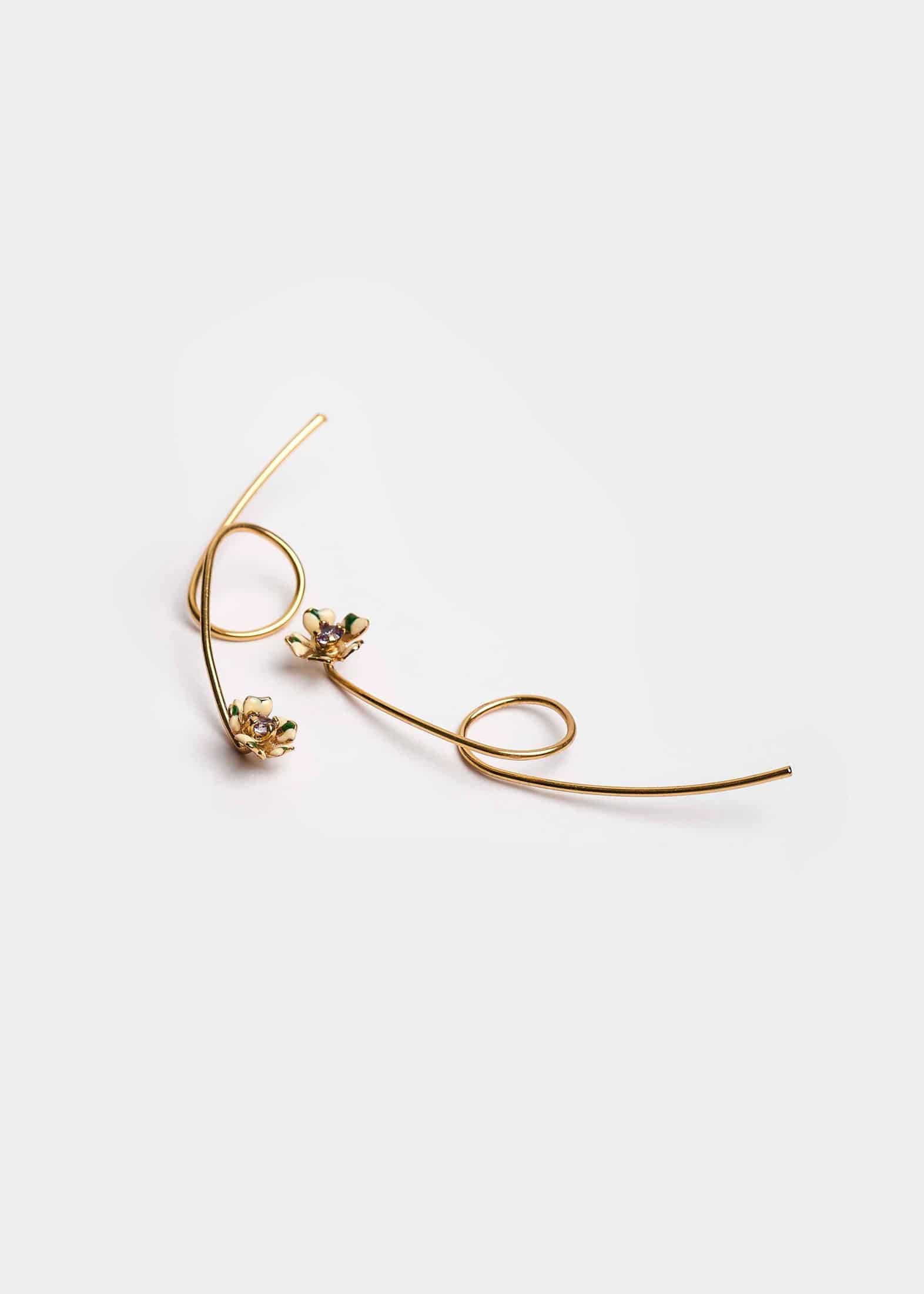 Aretes Bromelia Micro Butter - miniatura 2