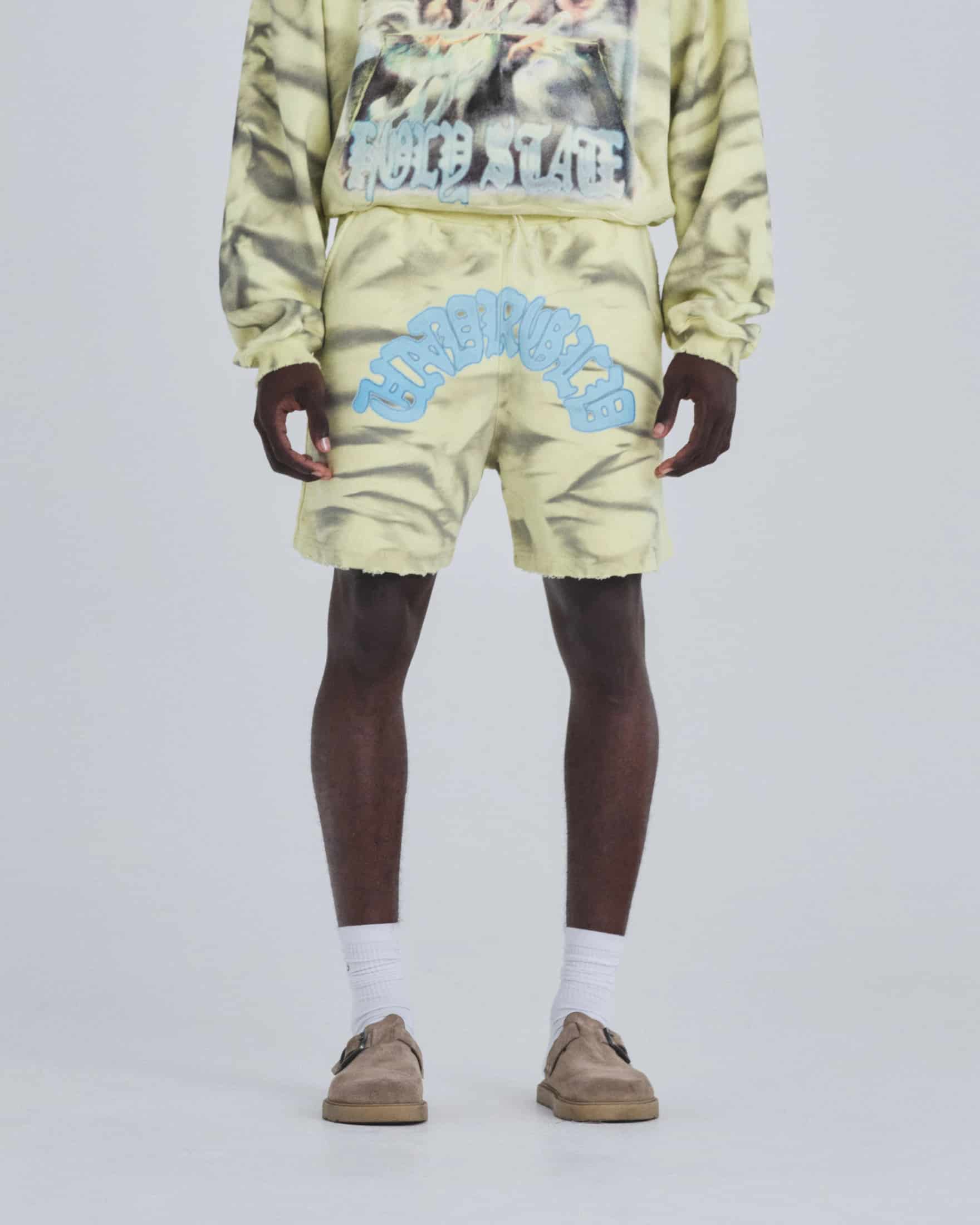 Holy State UNDRGLD Destroyed Short Aged Yellow - miniatura 2