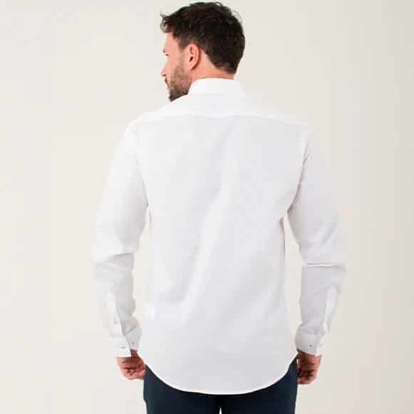 CAMISA ML 100% ALGODON HOMBRE - miniatura 6