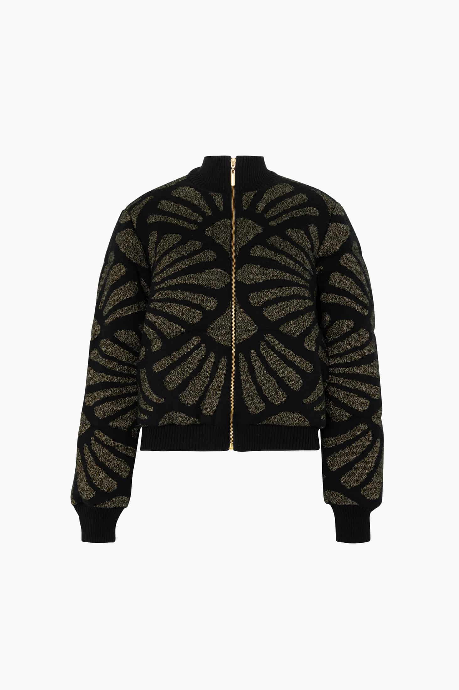 Bomber Jacket Venus Negro-Dorado - miniatura 5