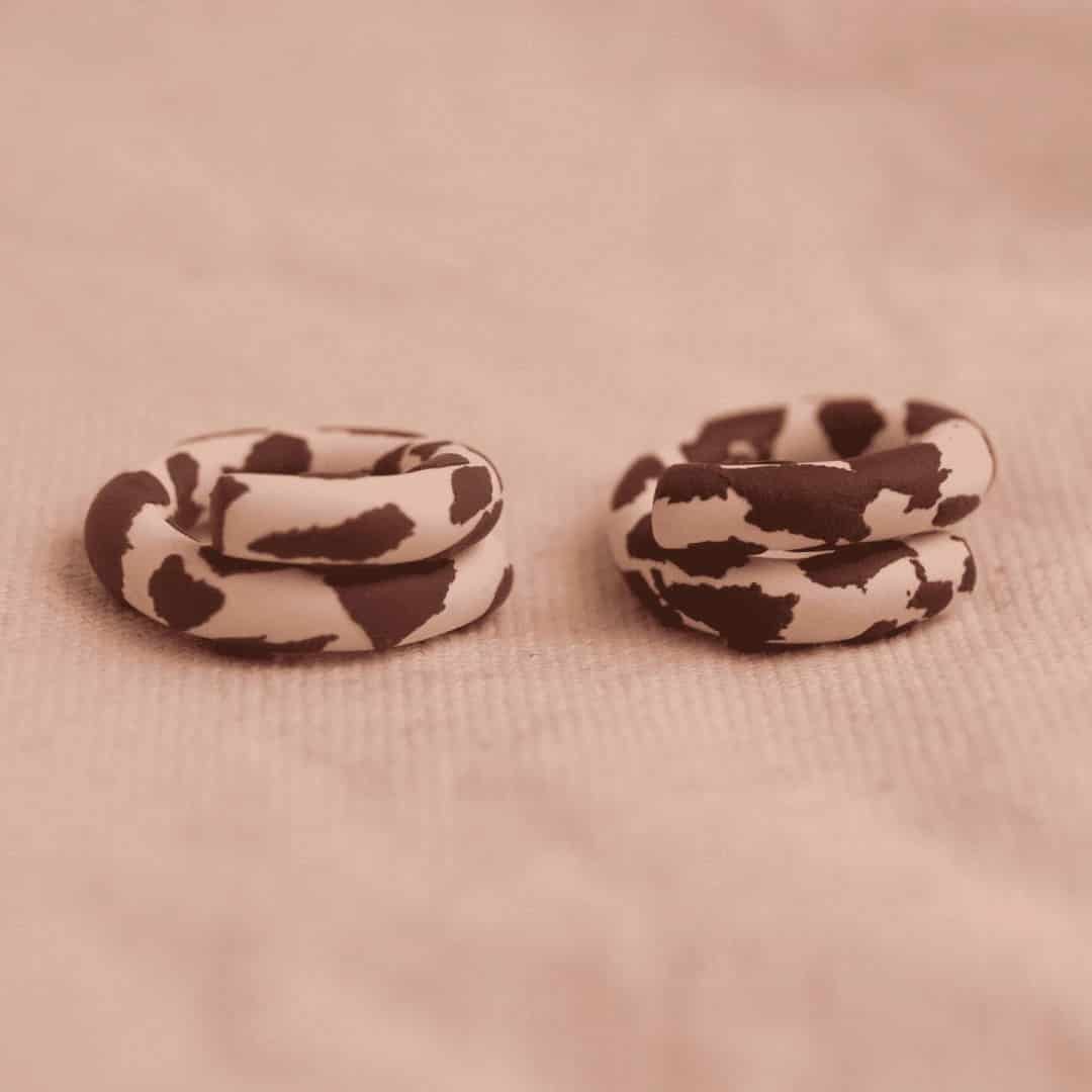 Anillo Isa Cow Print - miniatura 1