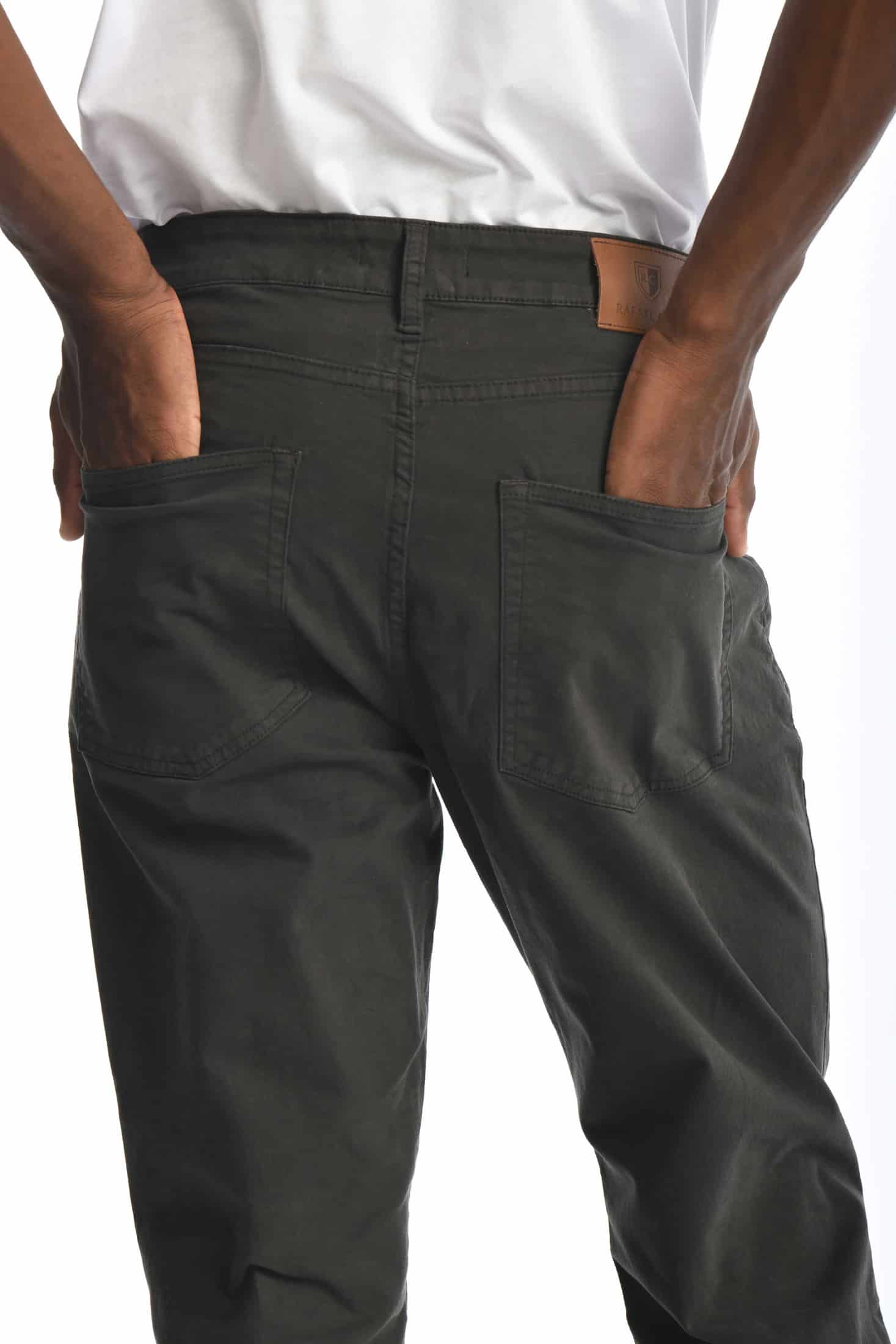 Pantalón Classic Dril 5 Bolsillos Gris Oscuro - miniatura 10