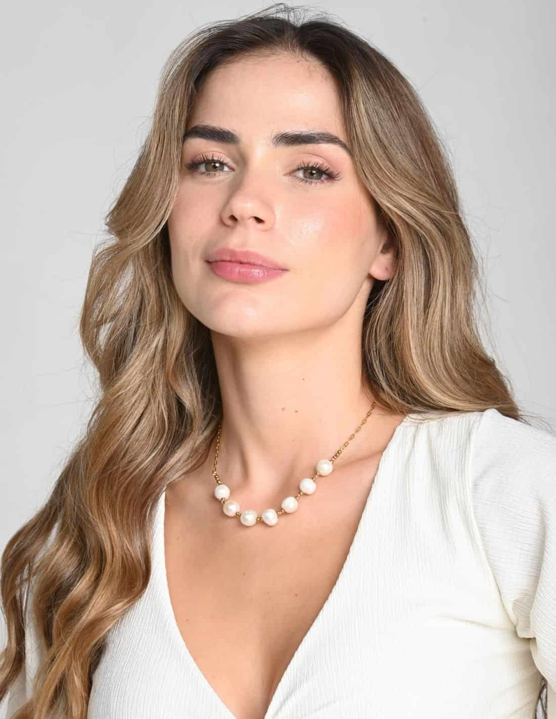 Collar Narella Perla + Marfil - miniatura 2