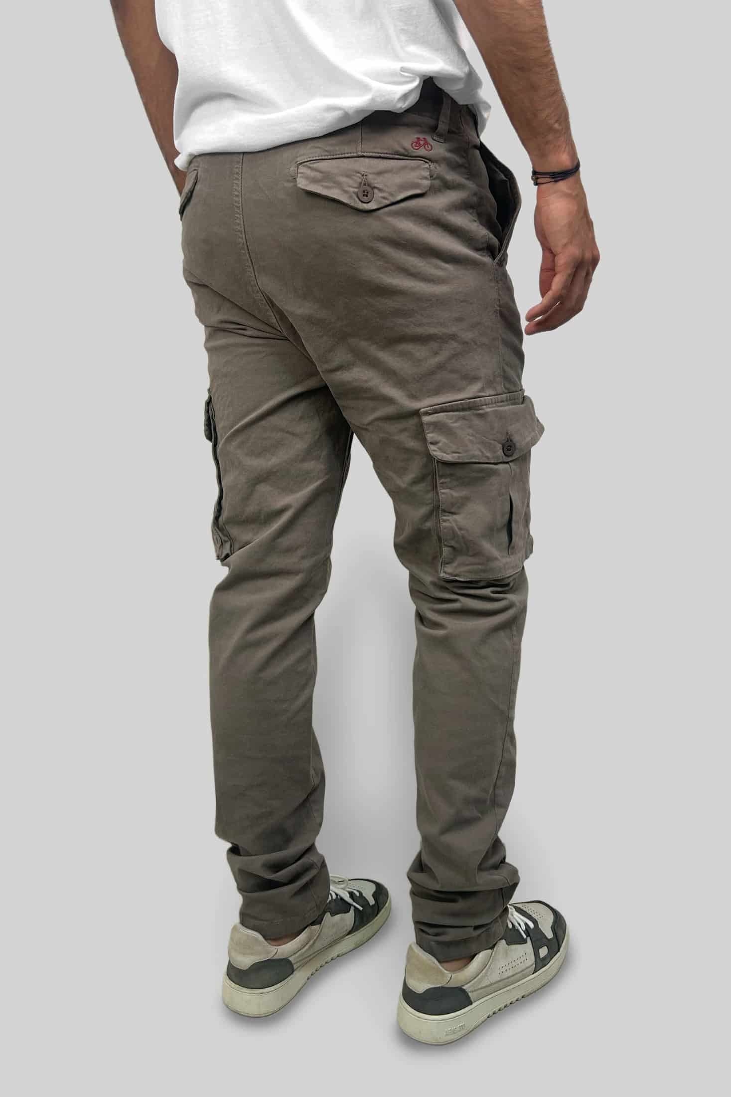 PANTALON CARGO OLIVA - miniatura 2