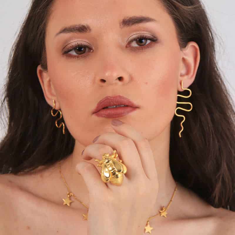 Snake Duo Earrings - miniatura 4