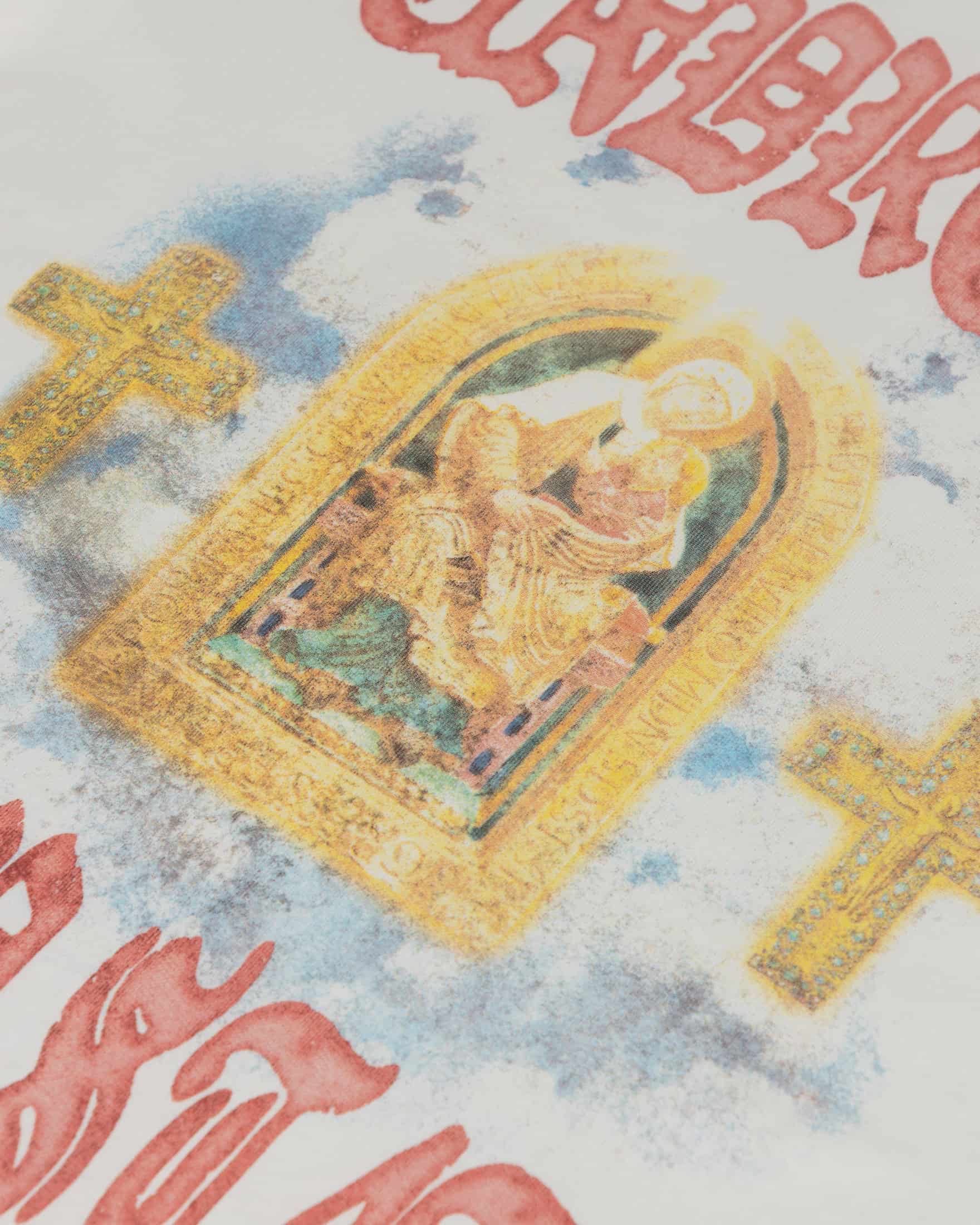 Holy State The Savior Boxy Fit Tshirt White - miniatura 6