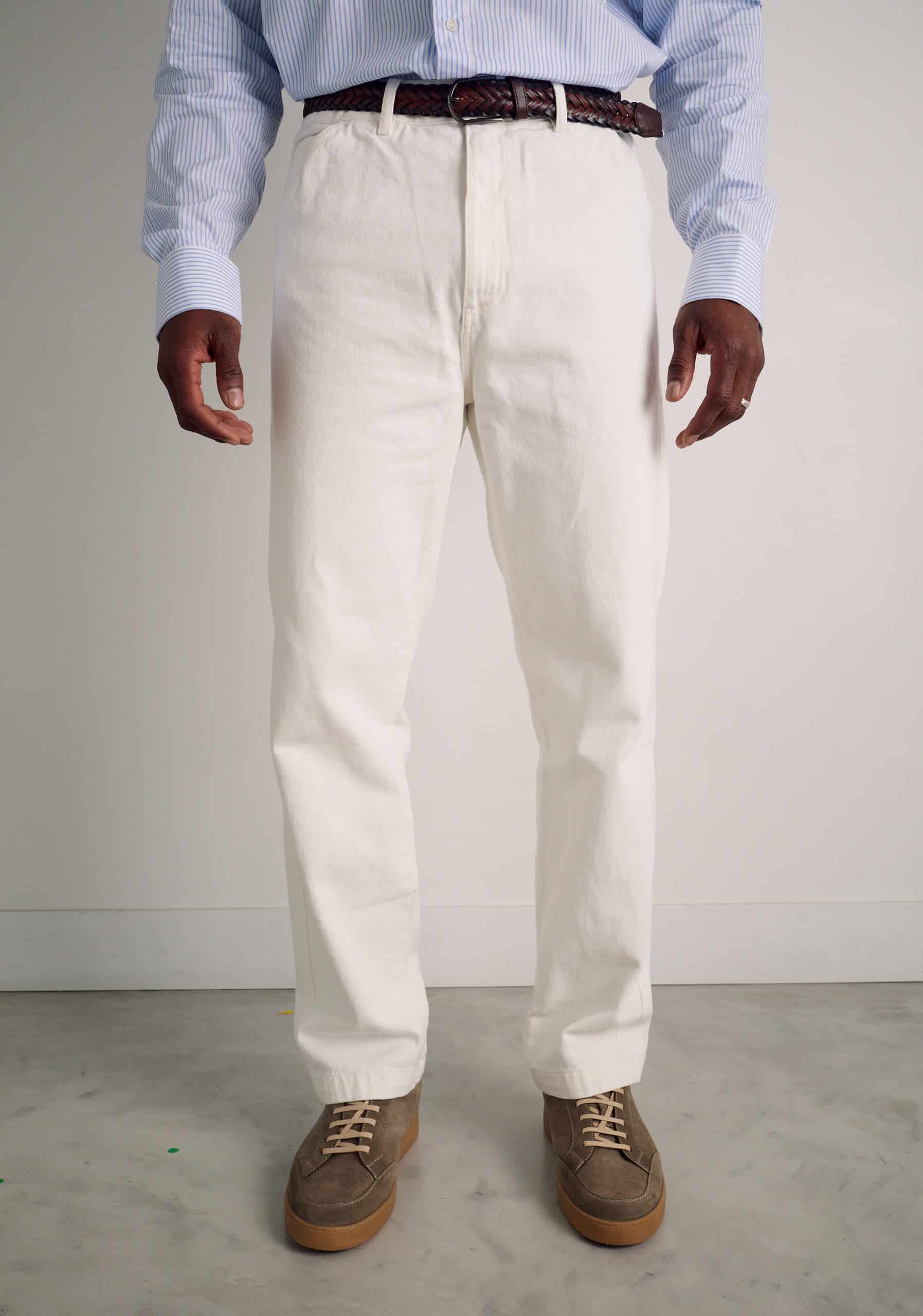 Pantalón H Dylan 5 Bols. Marfil - miniatura 4