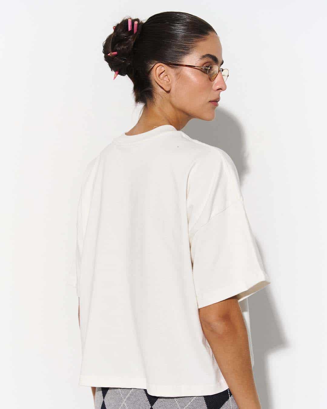 Camiseta básica blanca - miniatura 3