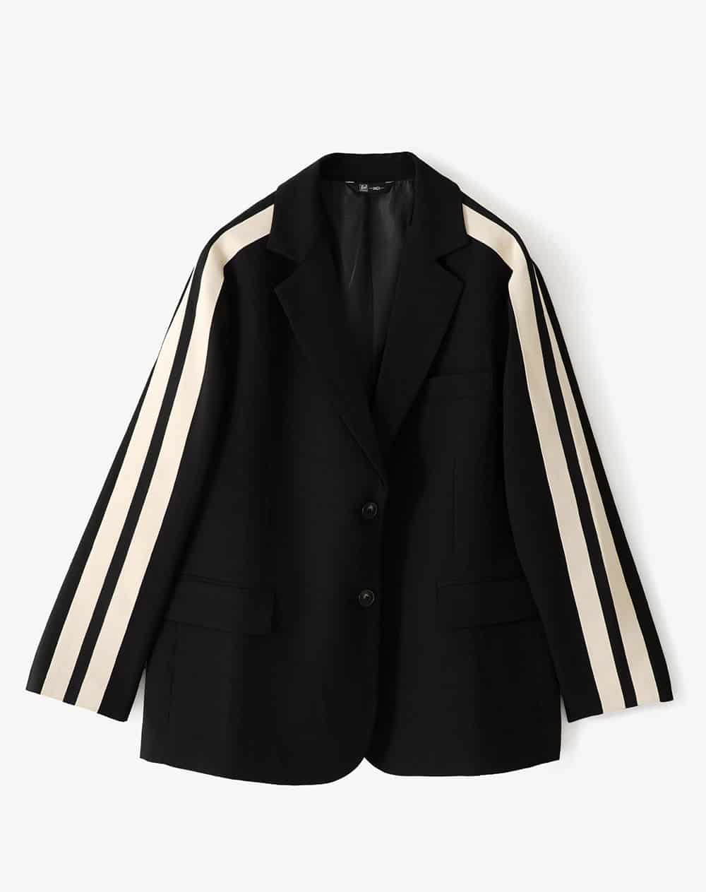 Blazer oversize negro mujer - miniatura 7