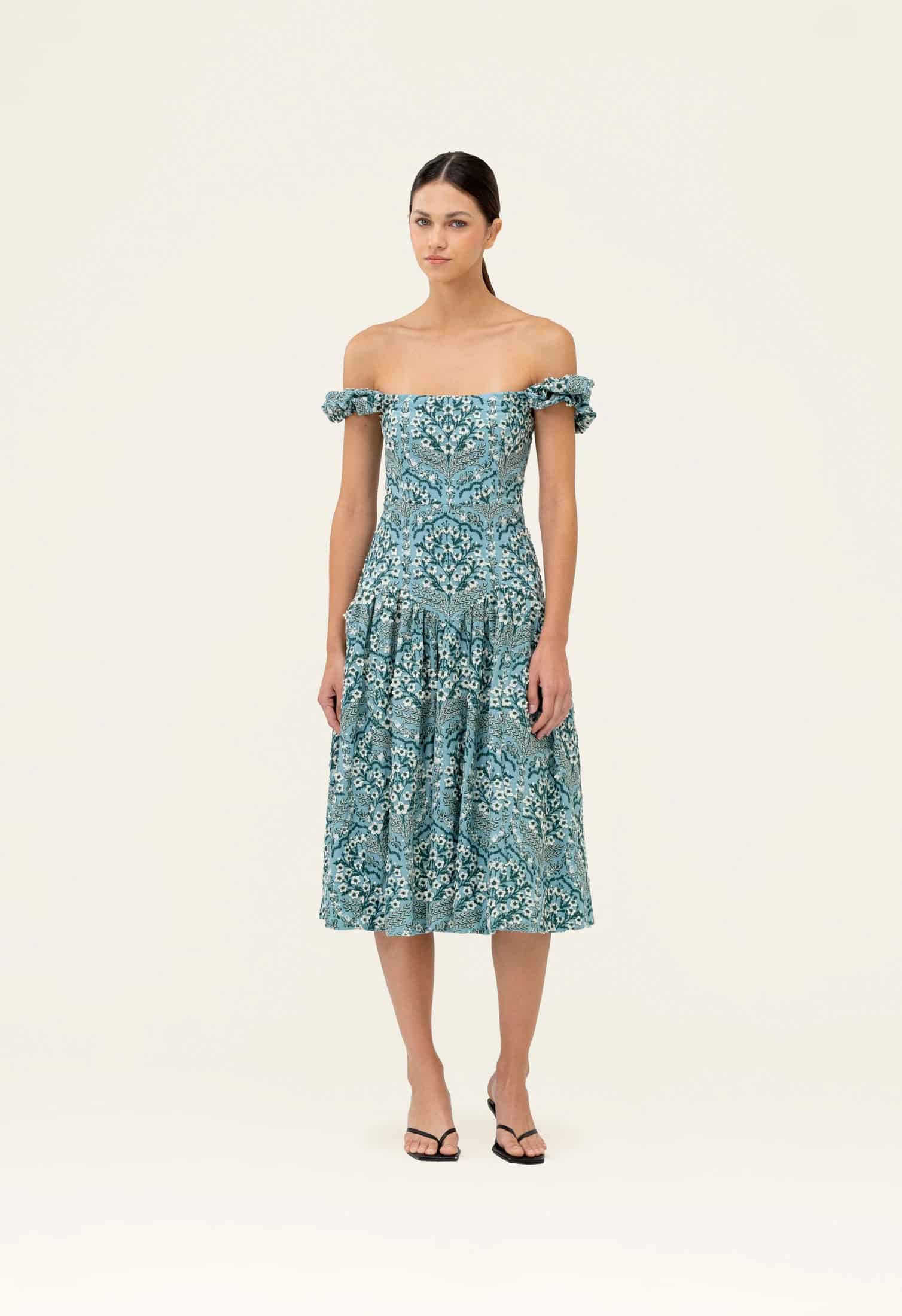 Siembra Ceiba Midi Dress - miniatura 1