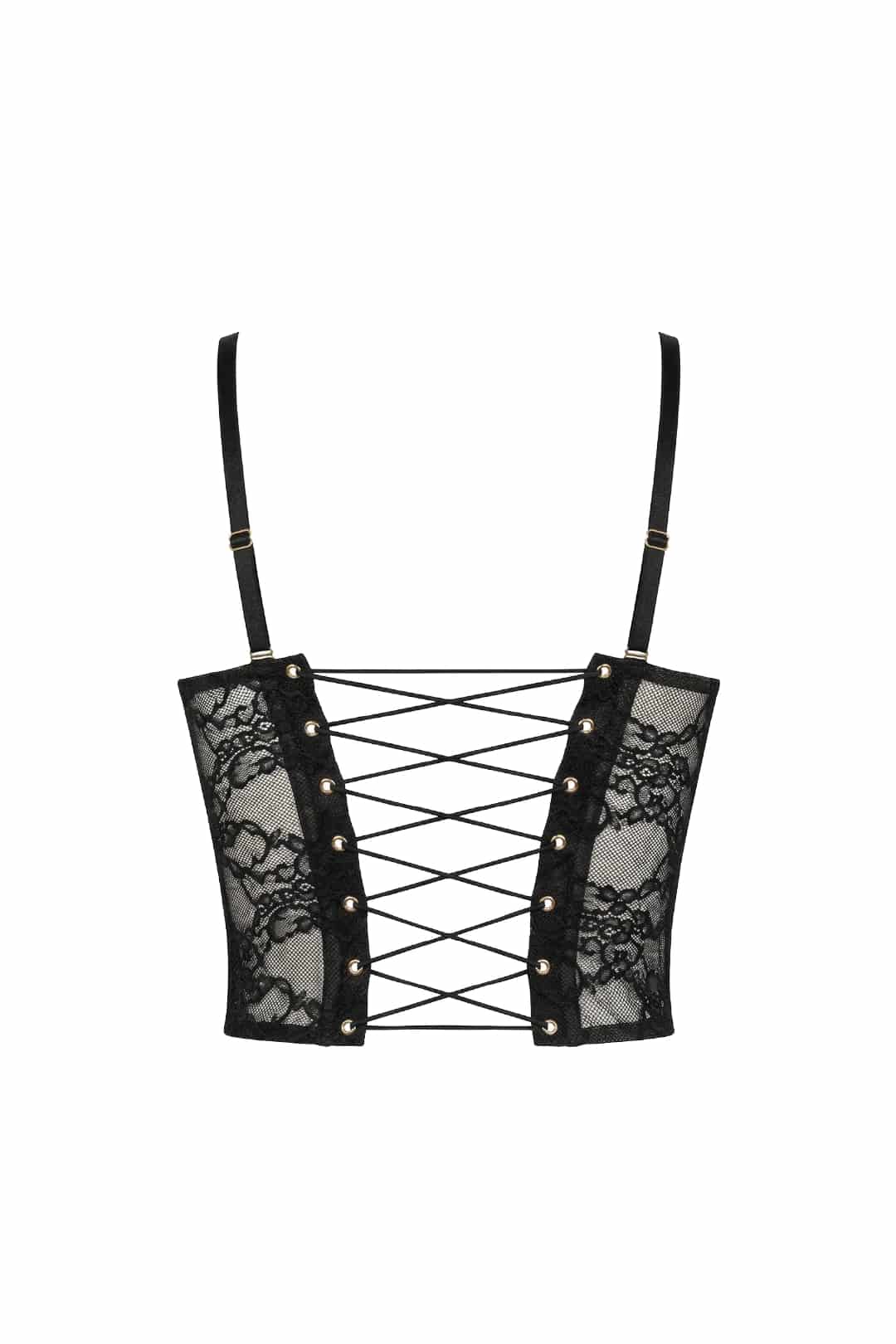 CORSET CANDIDA NEGRO - miniatura 6