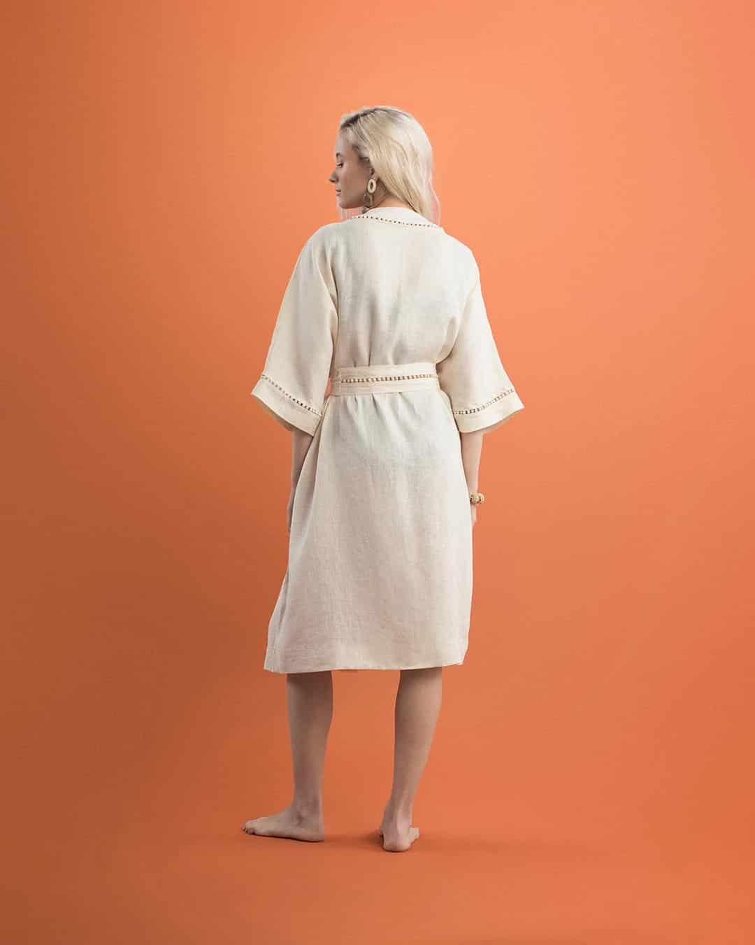 RAFAELA KAFTAN / Beige - miniatura 2
