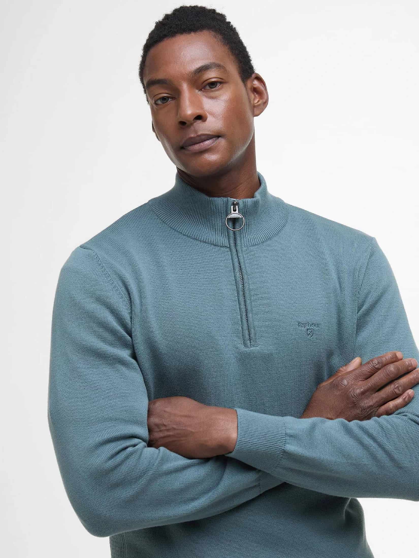 Cotton Quarter-Zip Jumper - miniatura 31
