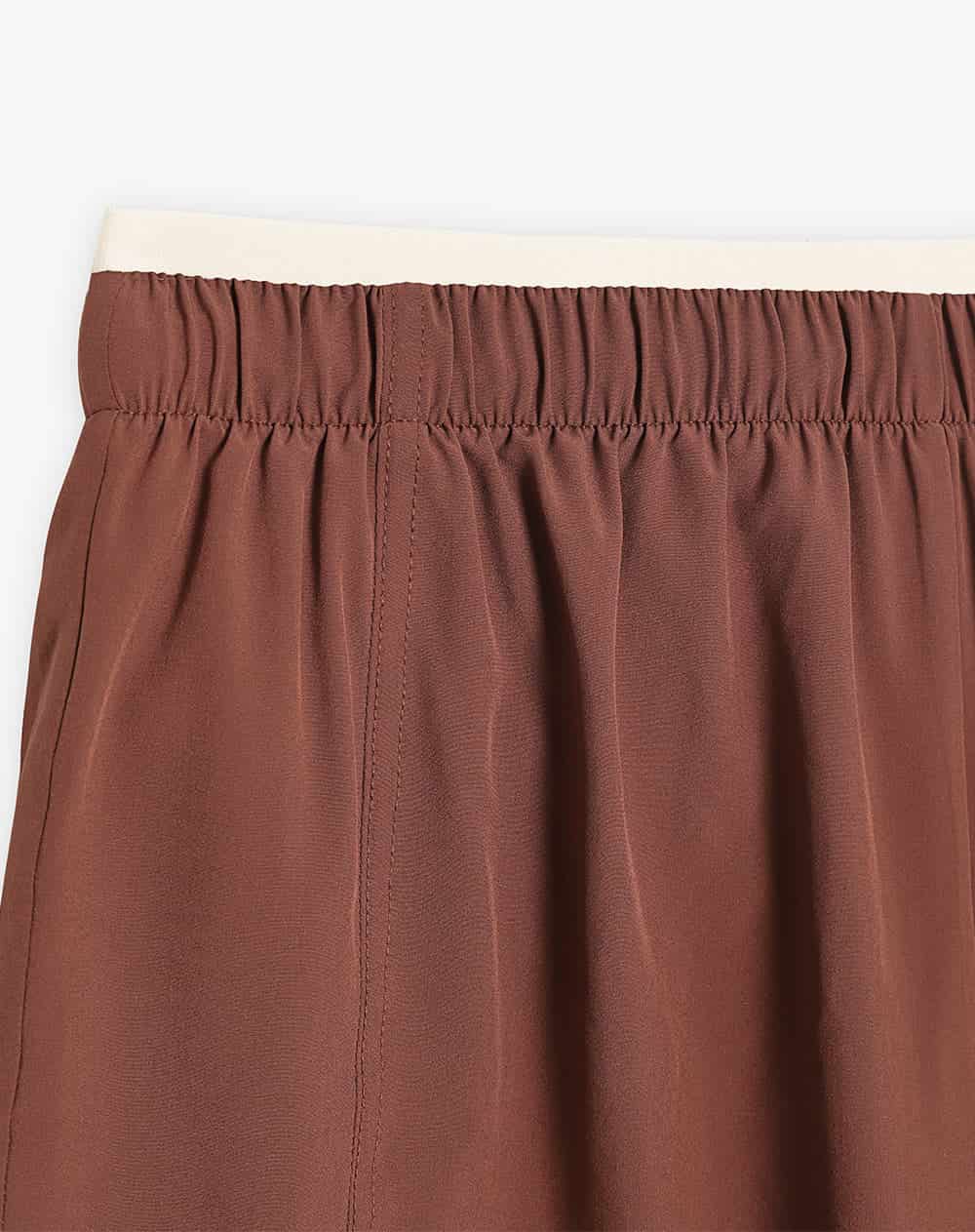 Short deportivo café mujer - miniatura 8