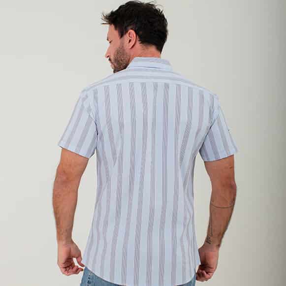 CAMISA MC 100% ALGODON HOMBRE - miniatura 5